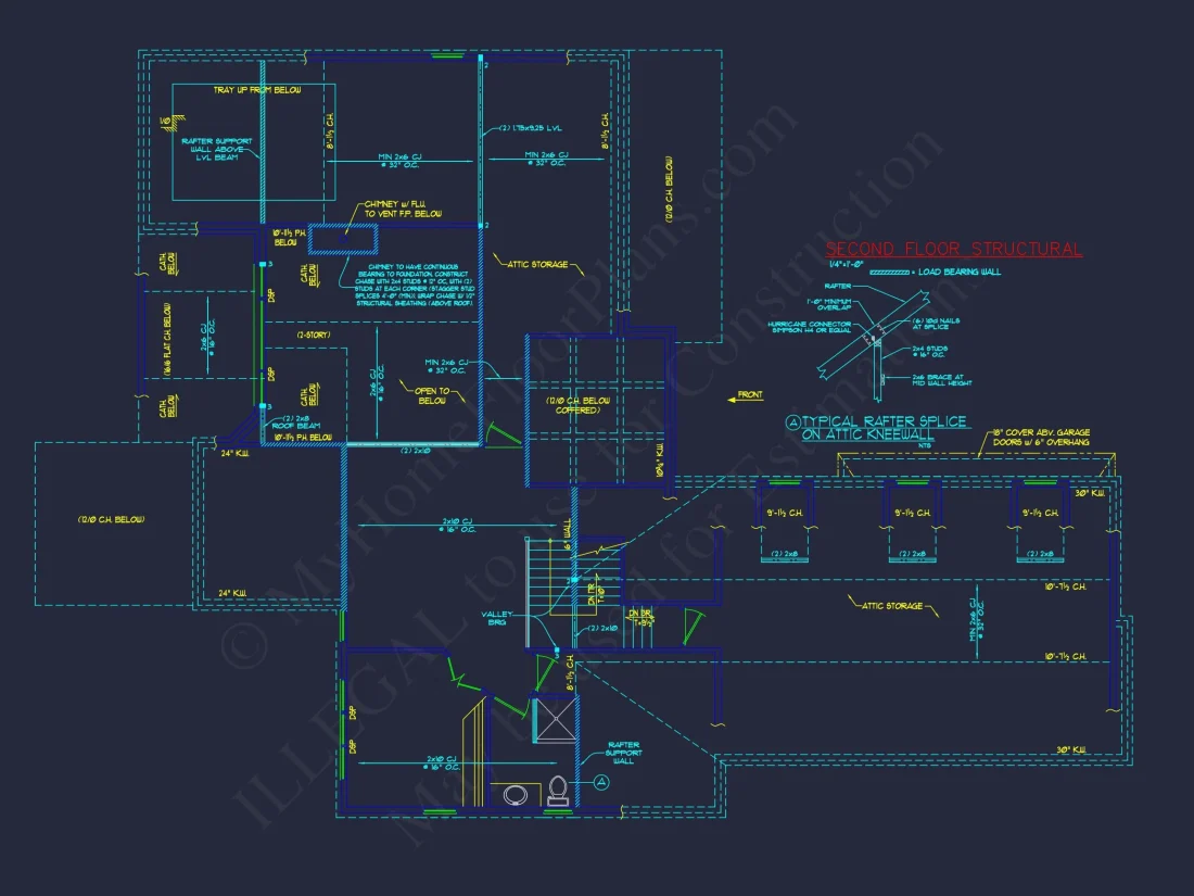 Charming 2-Story house Plan with CAD Designs and Features