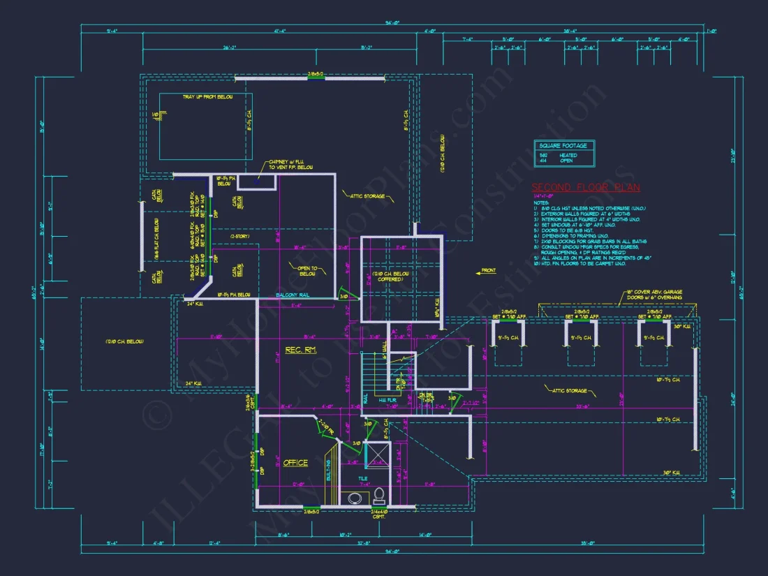 Charming 2-Story house Plan with CAD Designs and Features