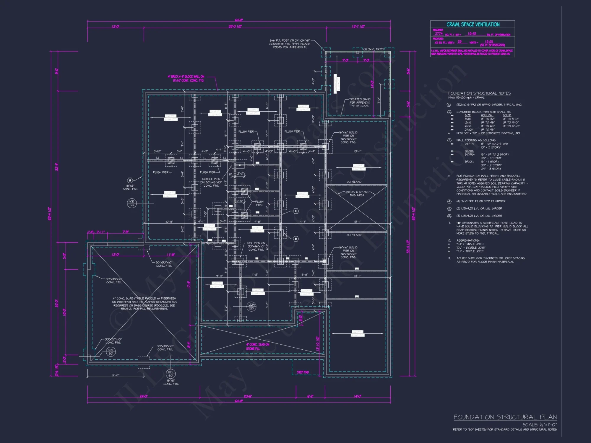 Custom house Plan with 2 Floors, CAD Designs, and Sunroom