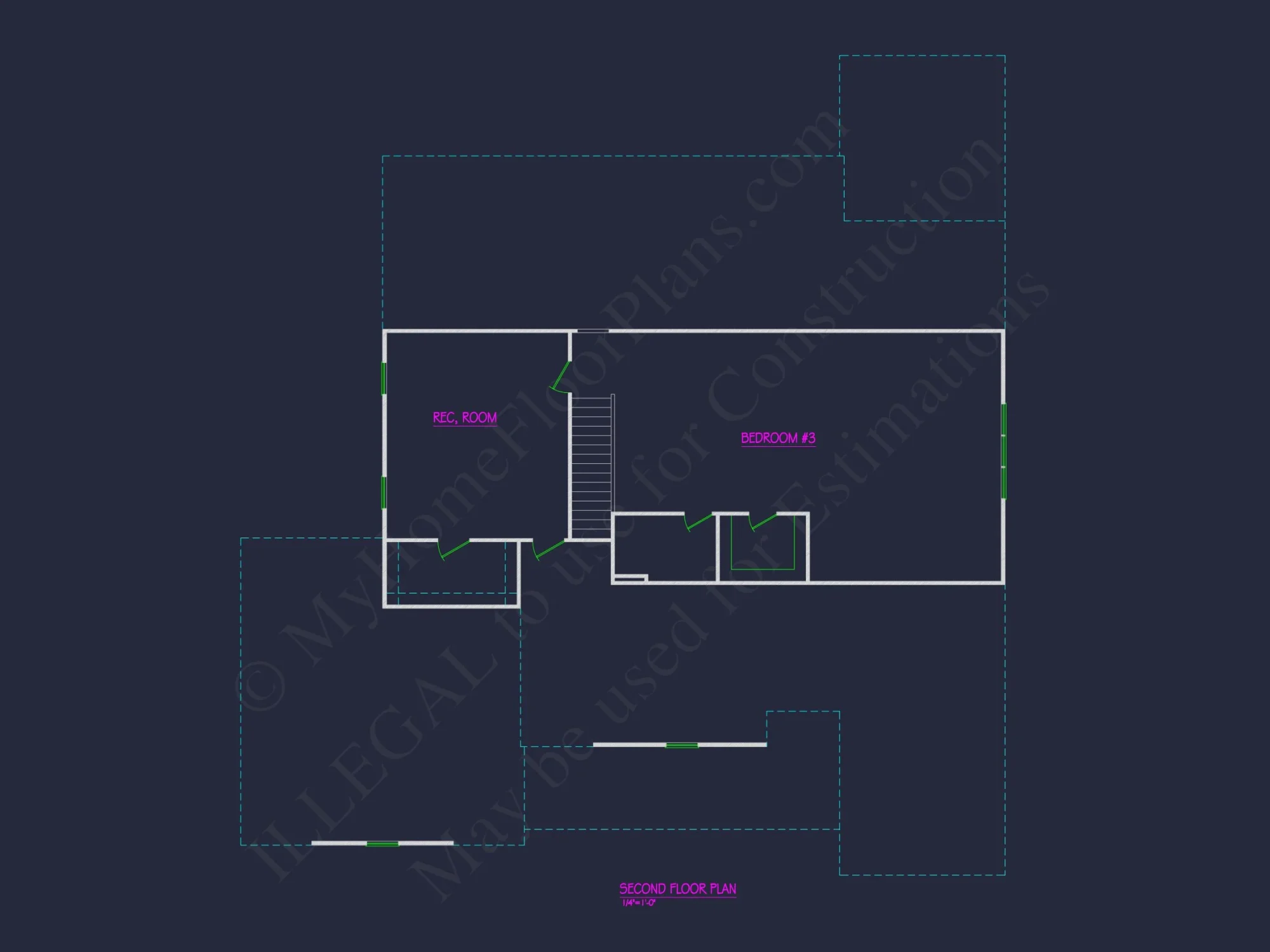 Custom house Plan with 2 Floors, CAD Designs, and Sunroom