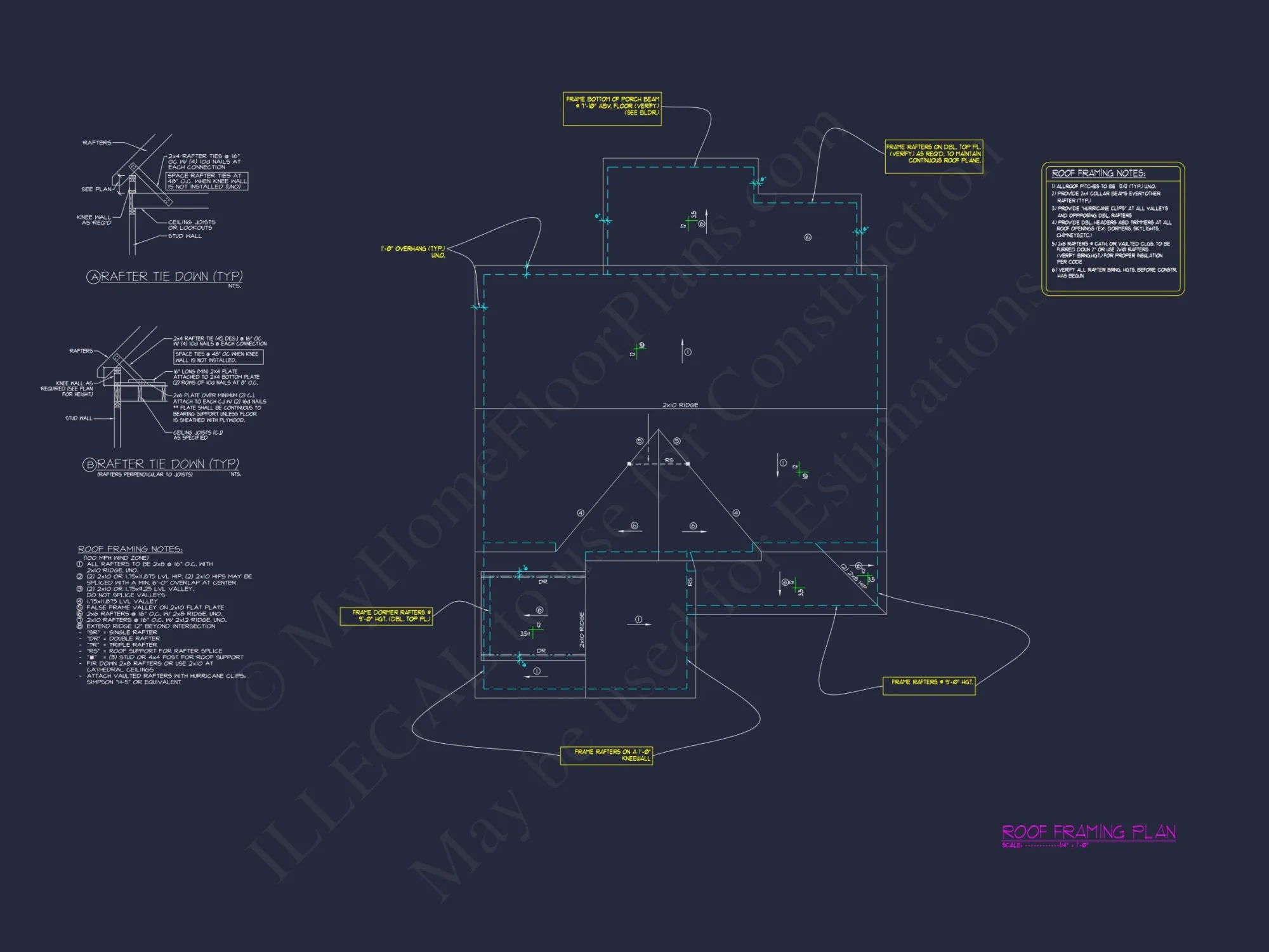 Floor Blueprint & Architecture Design