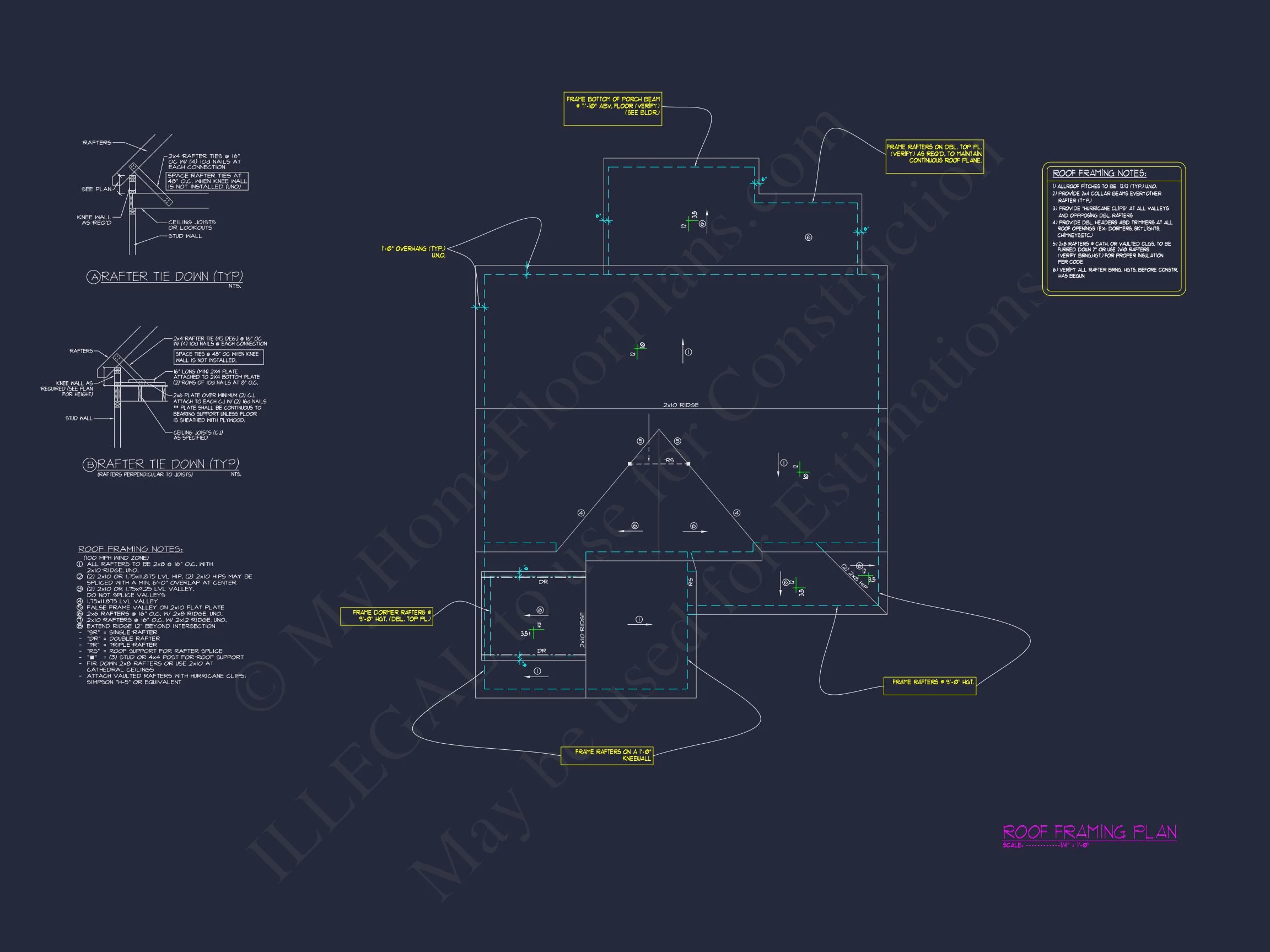 Floor Blueprint & Architecture Design