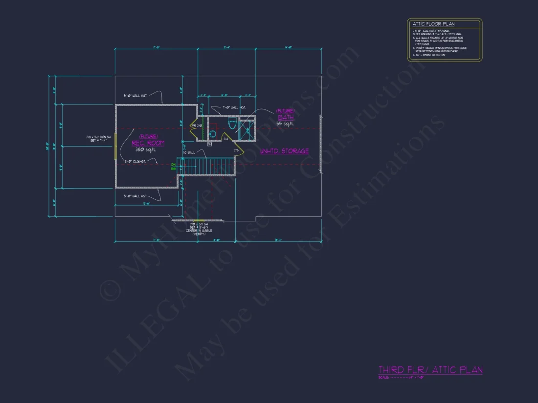 Floor Blueprint & Architecture Design