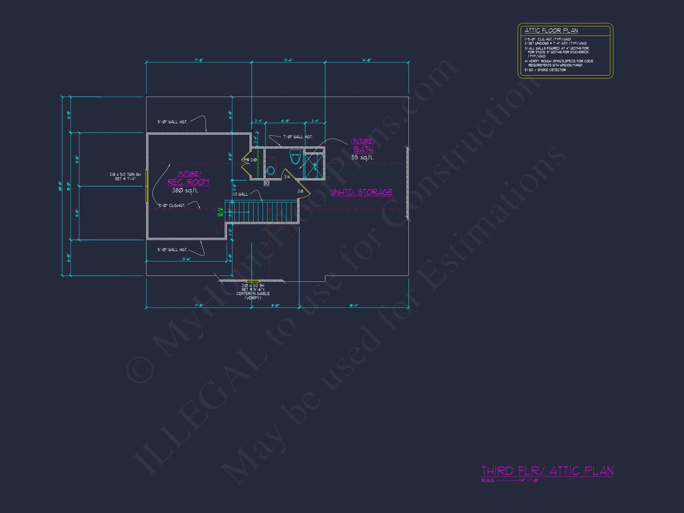 Floor Blueprint & Architecture Design