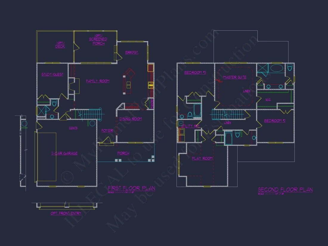 Floor Blueprint & Architecture Design