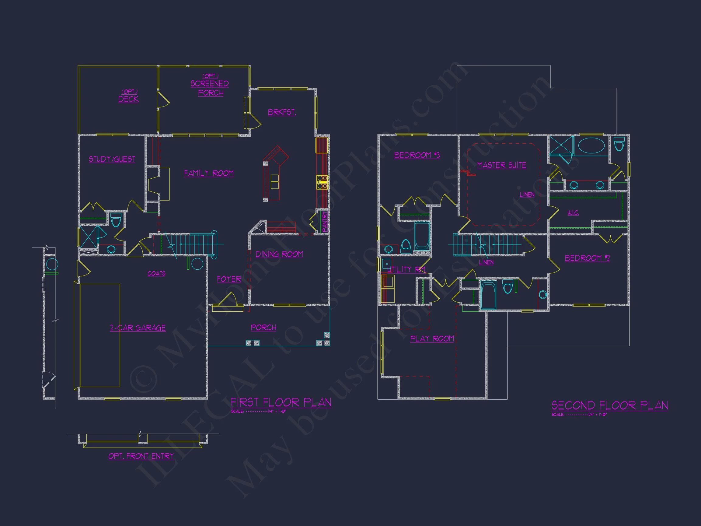 Floor Blueprint & Architecture Design