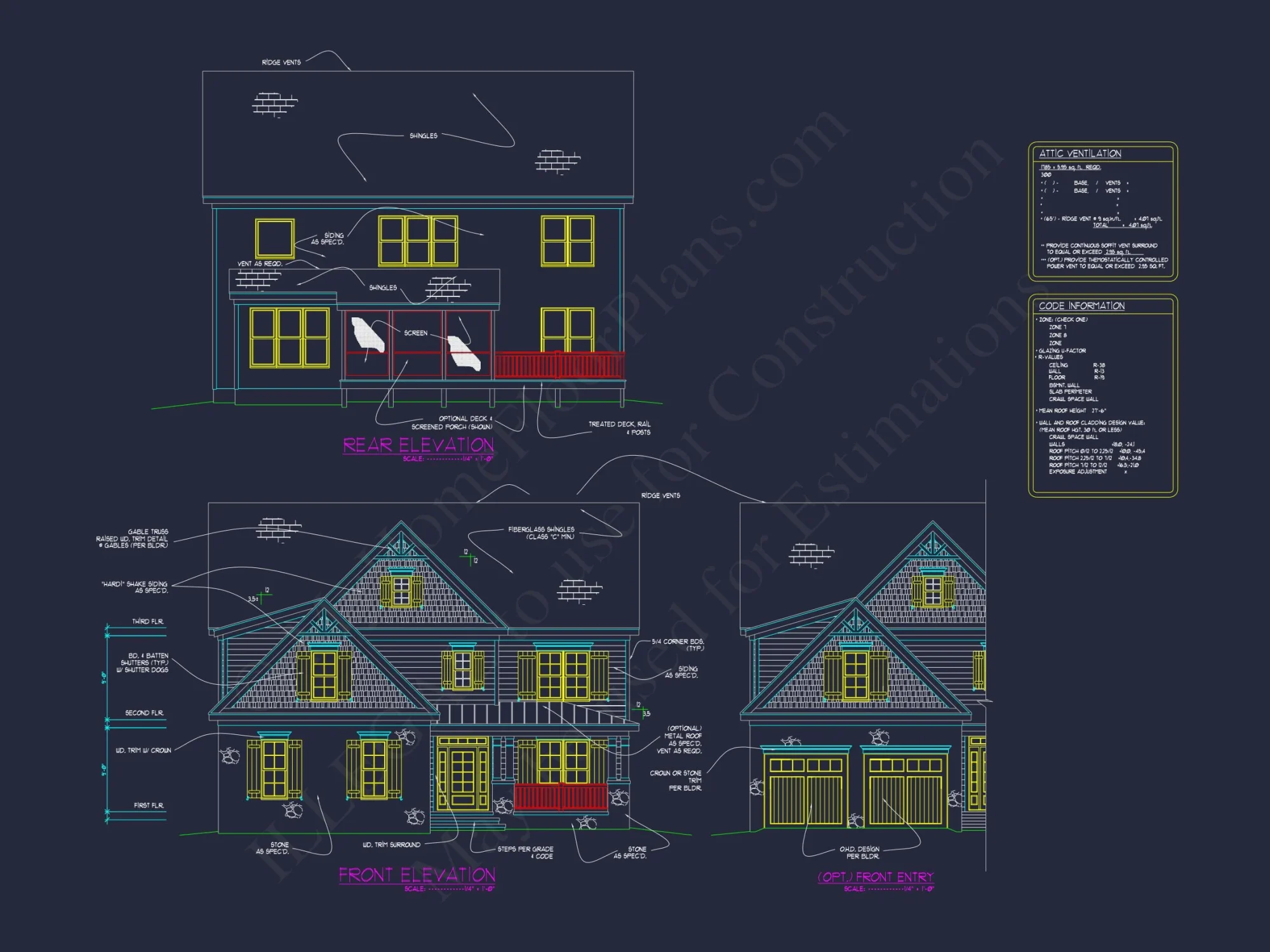 Floor Blueprint & Architecture Design
