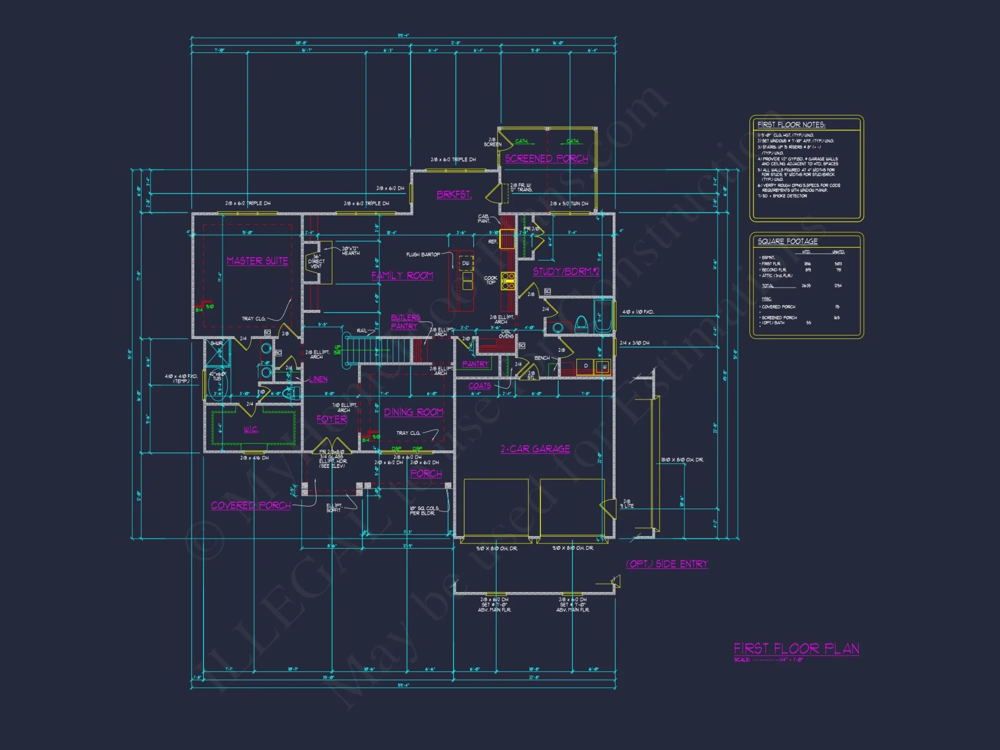 Craftsman house Plan: Stylish Floor Plan with Basement