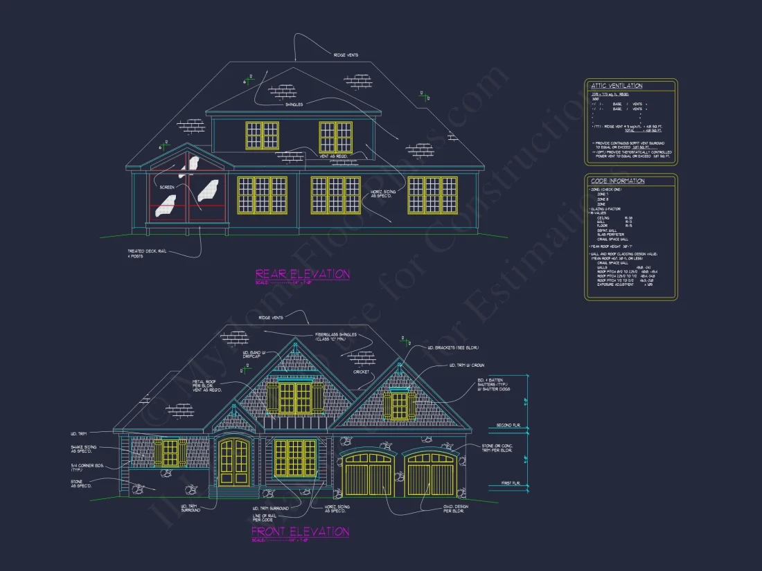 Craftsman house Plan: Stylish Floor Plan with Basement