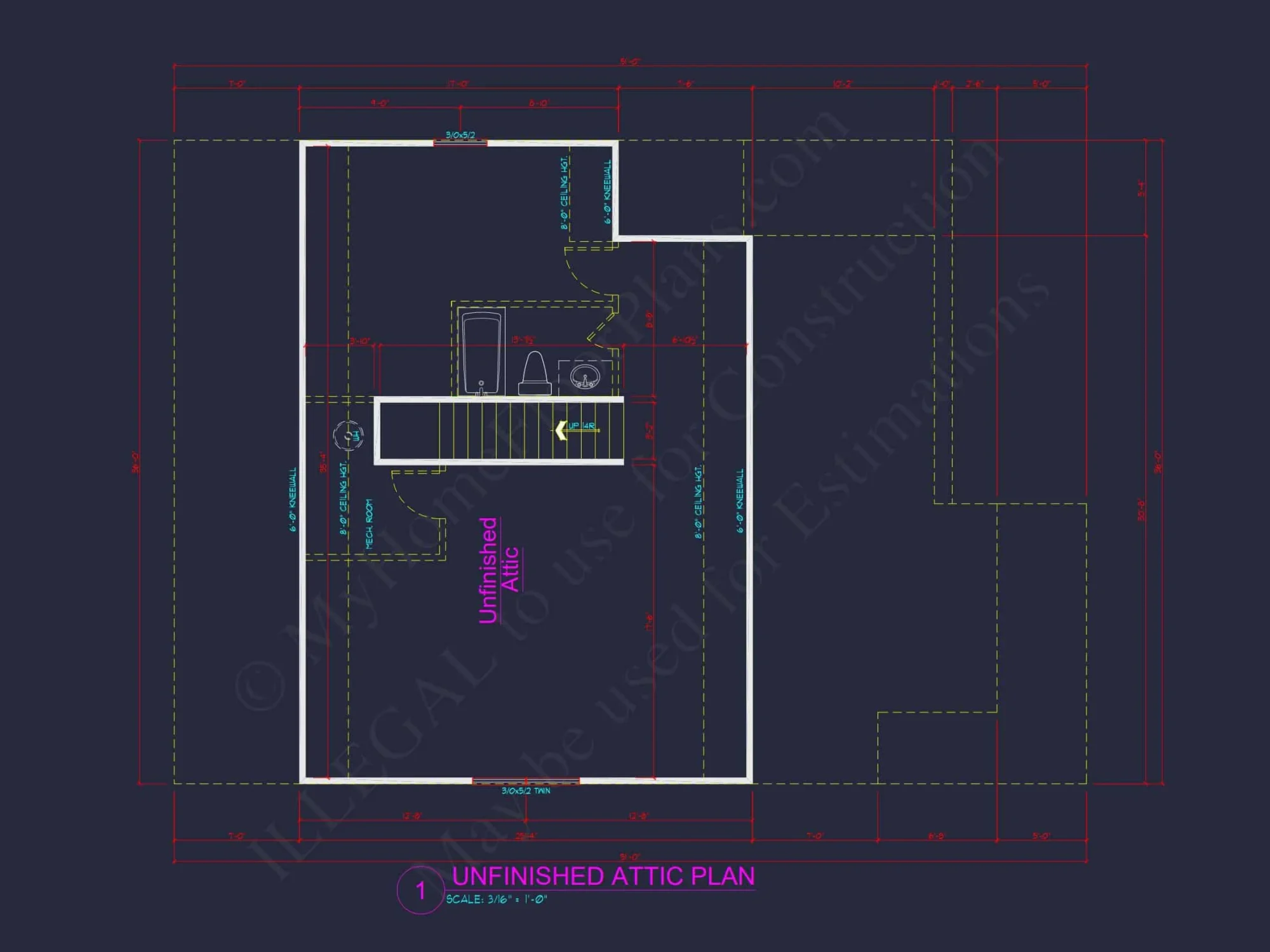 Modern Craftsman house Plan – 2 Story Custom CAD Designs