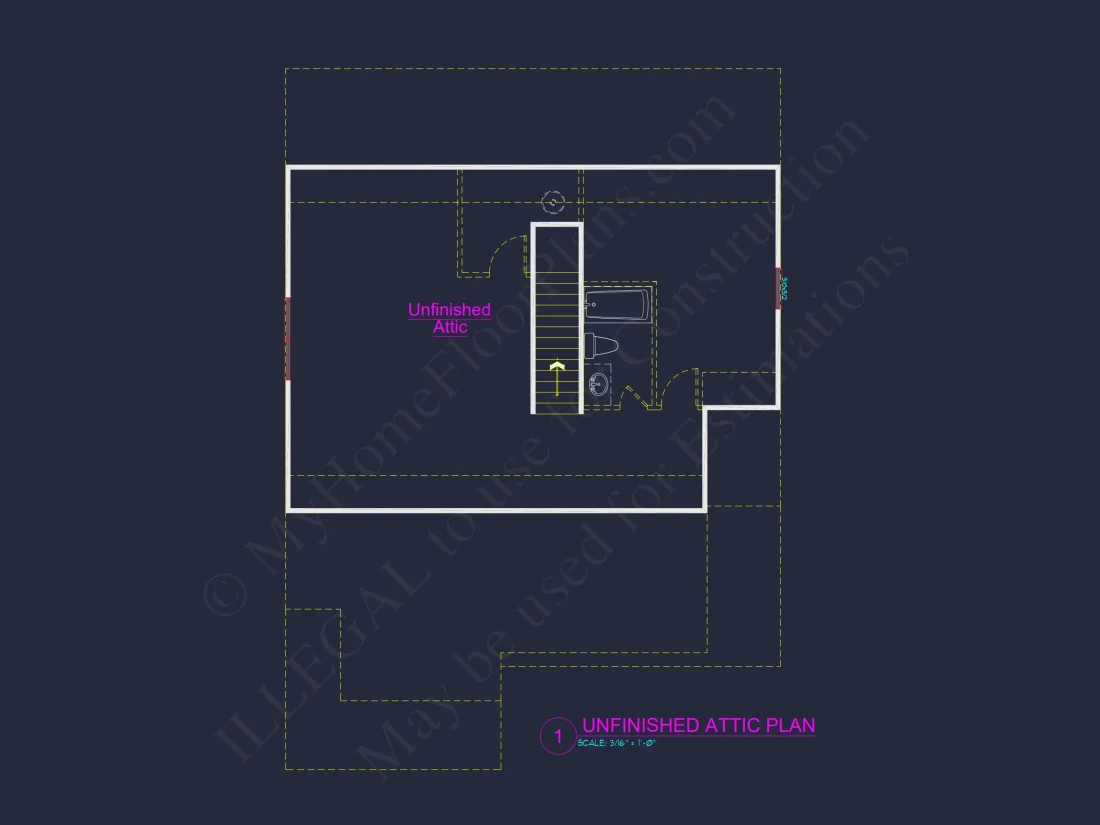Modern Craftsman house Plan – 2 Story Custom CAD Designs