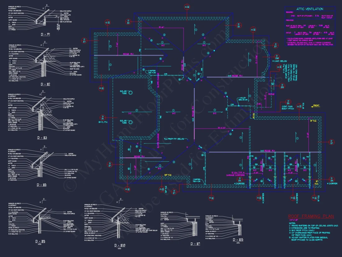 Elegant house Plan with 2 Stories, CAD Blueprints, and Design Features