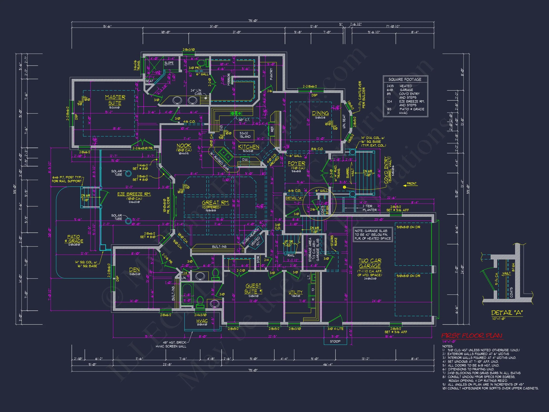 10-1712 HOUSE PLAN - Elegant House Plan with 2 Stories, CAD Blueprints, and Design Features 13 Elegant house Plan with 2 Stories, CAD Blueprints, and Design Features