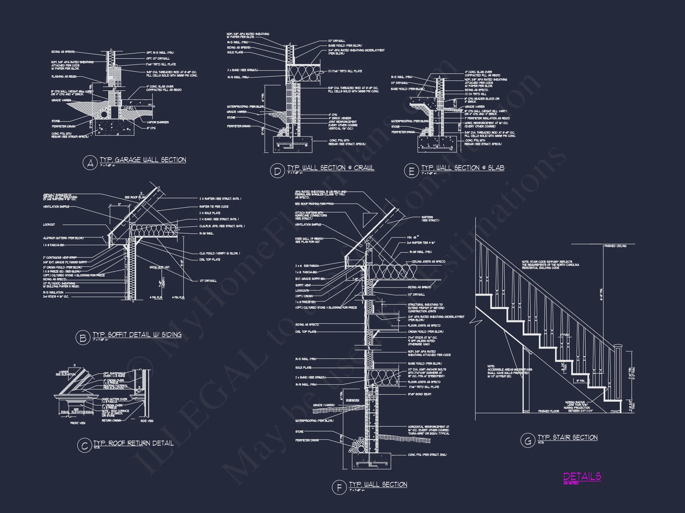 10-1678 HOUSE PLAN - Modern 2-Story House Plan with 4 Bedrooms, CAD Floor Blueprint 39 Modern 2-Story house Plan with 4 Bedrooms, CAD Floor Blueprint