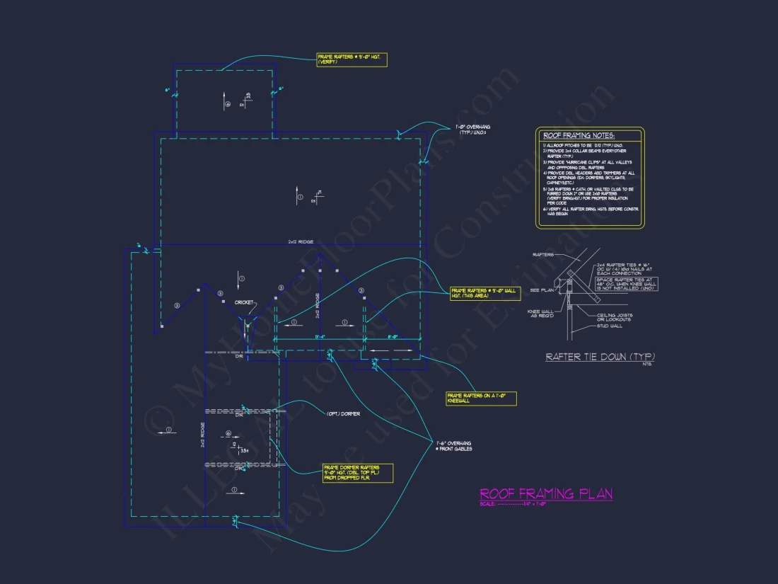 Beautiful CAD house Plan: 4 Bedroom Floor Plan with Designs