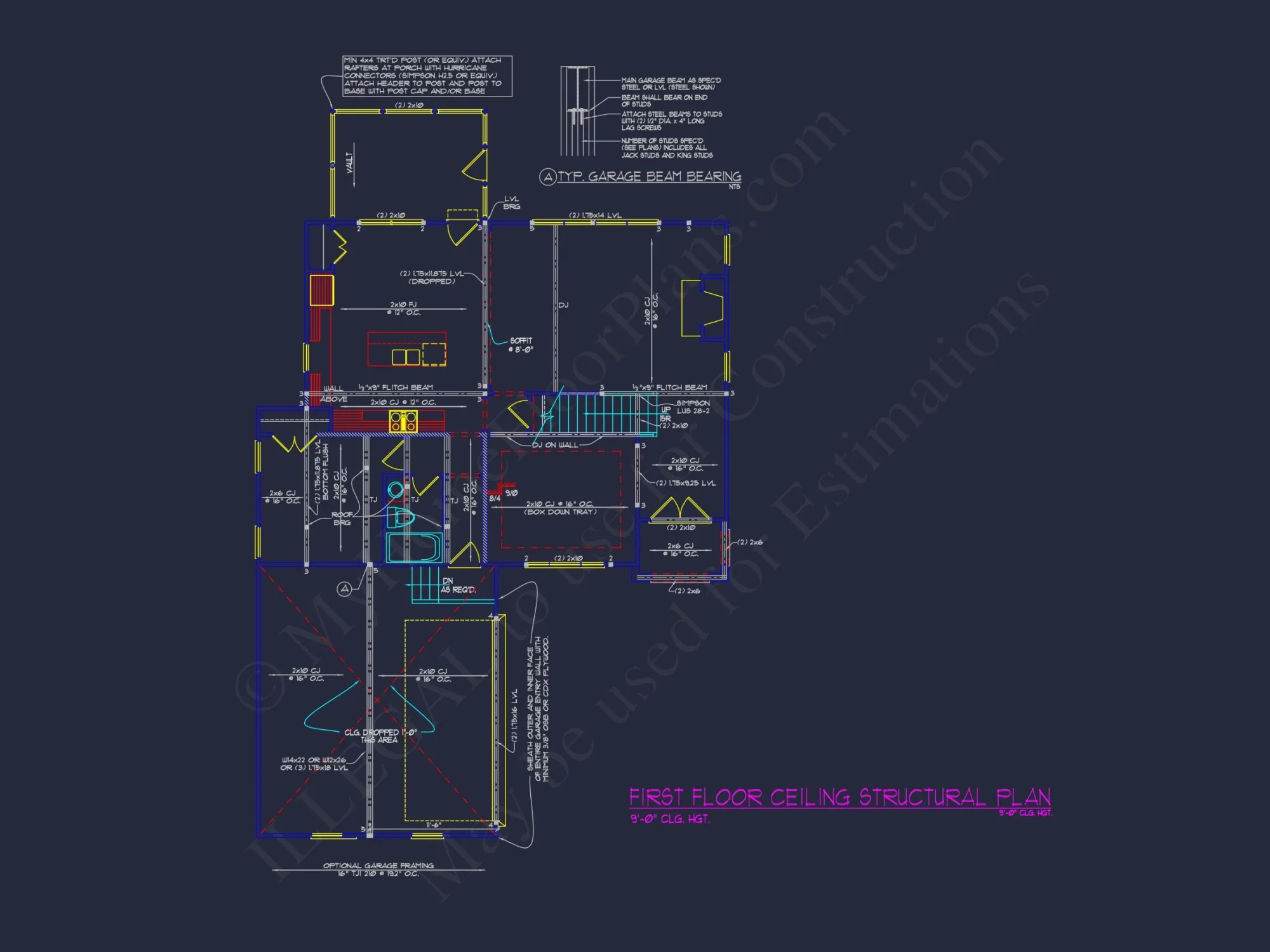 Beautiful CAD house Plan: 4 Bedroom Floor Plan with Designs