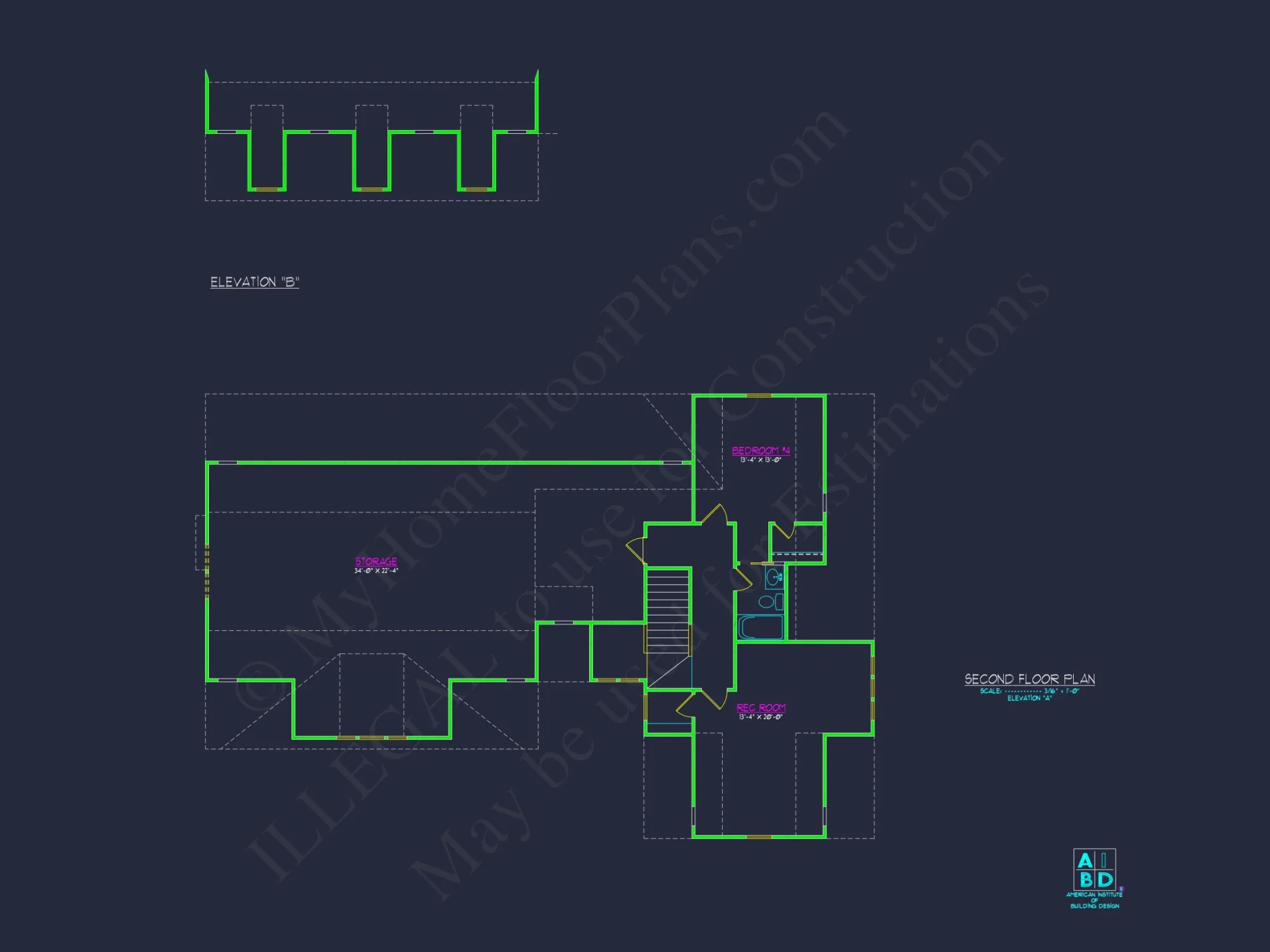 Customizable house Plan with 2 Floors & Colonial Farmhouse Design