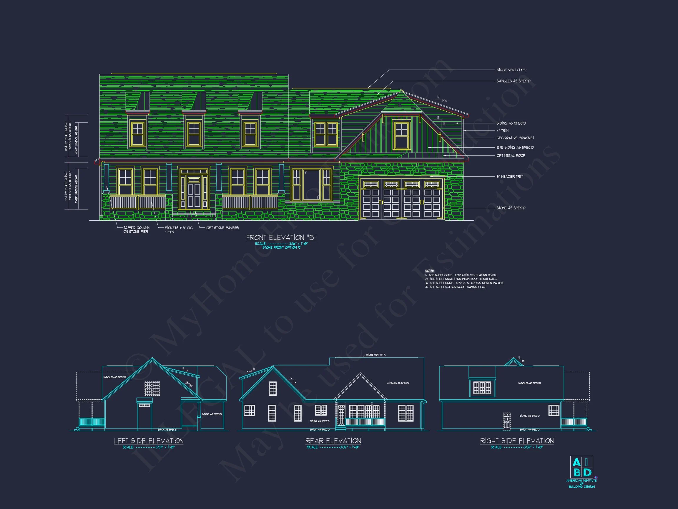 10-1642 HOUSE PLAN - Customizable House Plan with 2 Floors & Colonial Farmhouse Design 13 Customizable house Plan with 2 Floors & Colonial Farmhouse Design