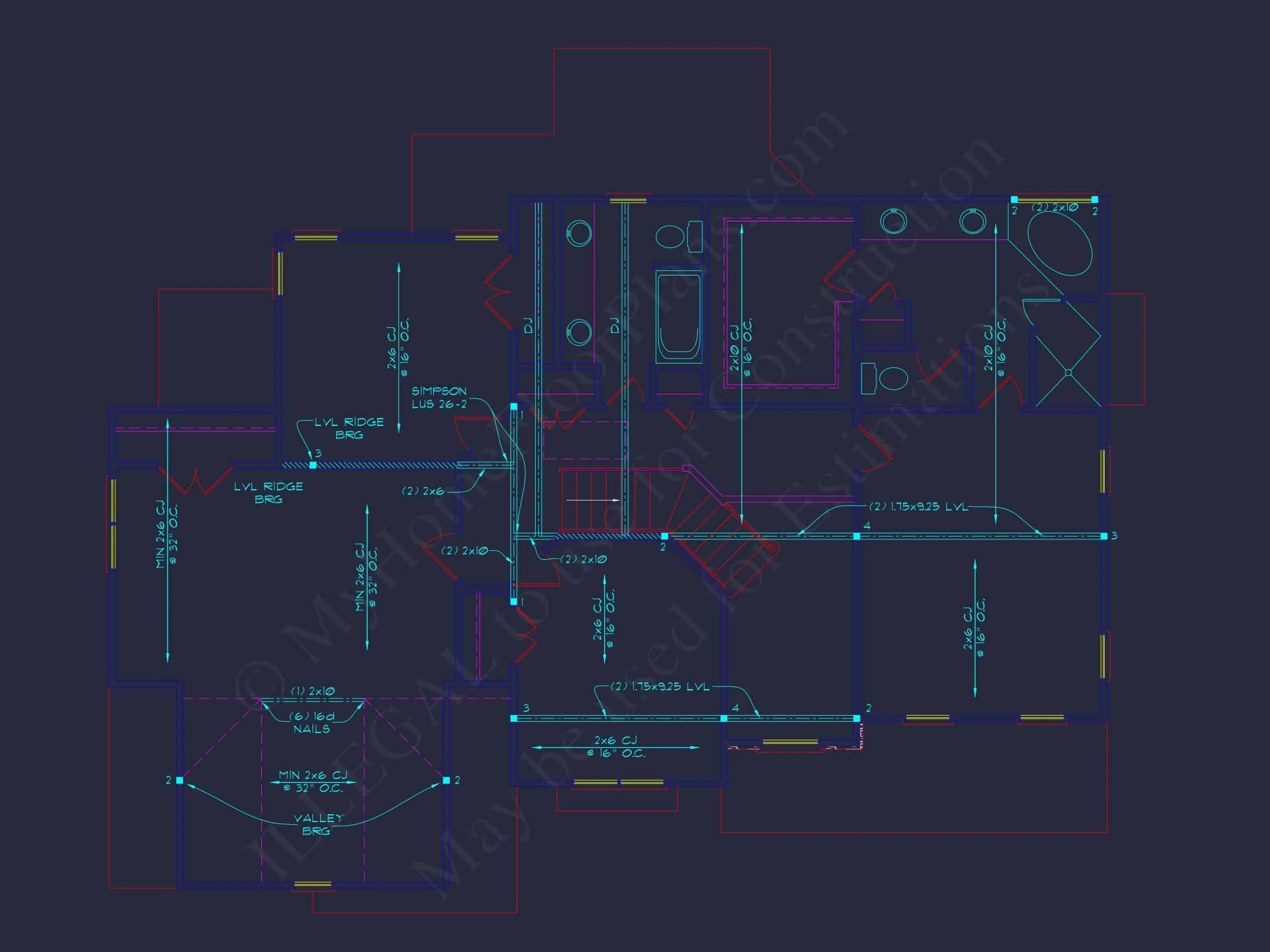 10-1635 HOUSE PLAN - Traditional 3-Bedroom House Plan with 2-Car Garage | 2273 Sq Ft 10 Traditional 3-Bedroom house Plan with 2-Car Garage