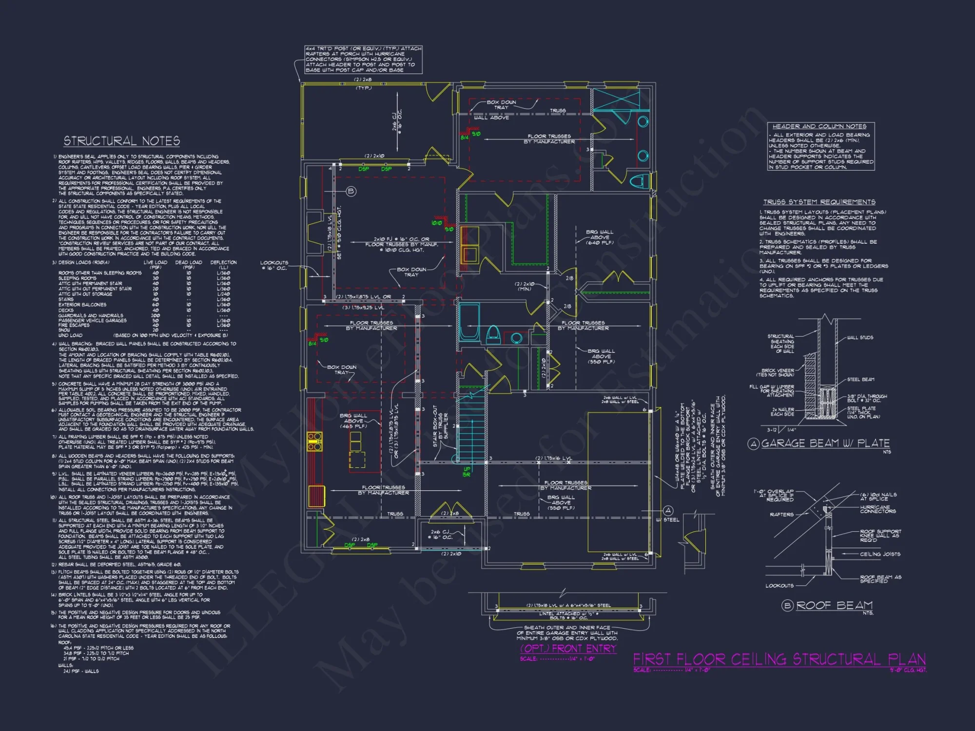Custom house Plan with Detailed Blueprints and CAD Designs