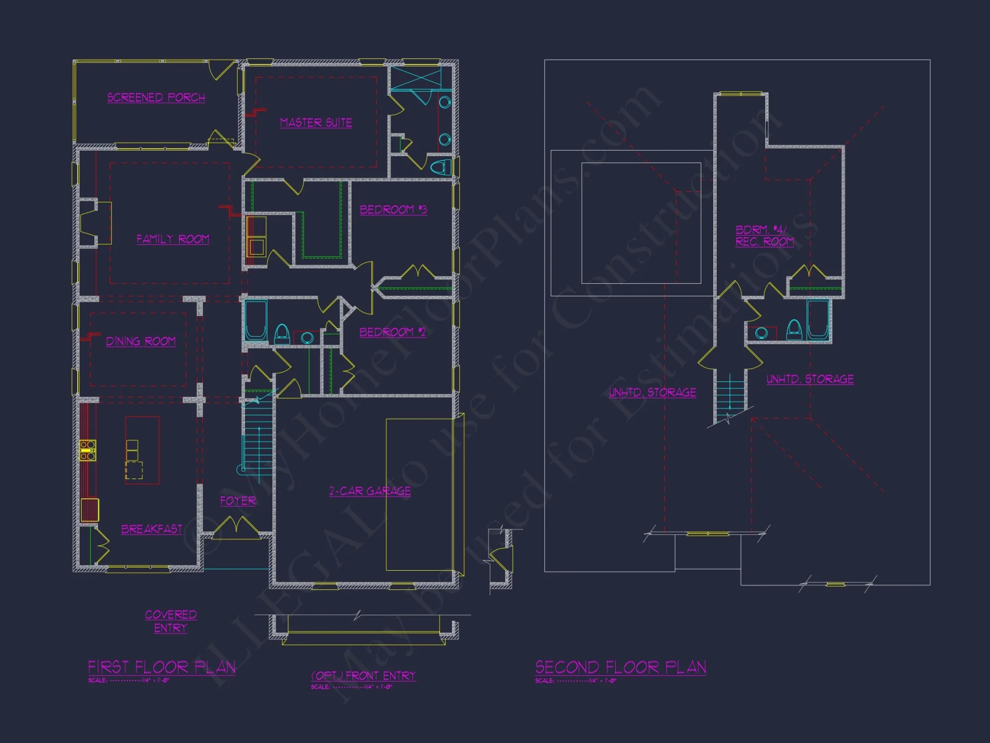 Custom house Plan with Detailed Blueprints and CAD Designs