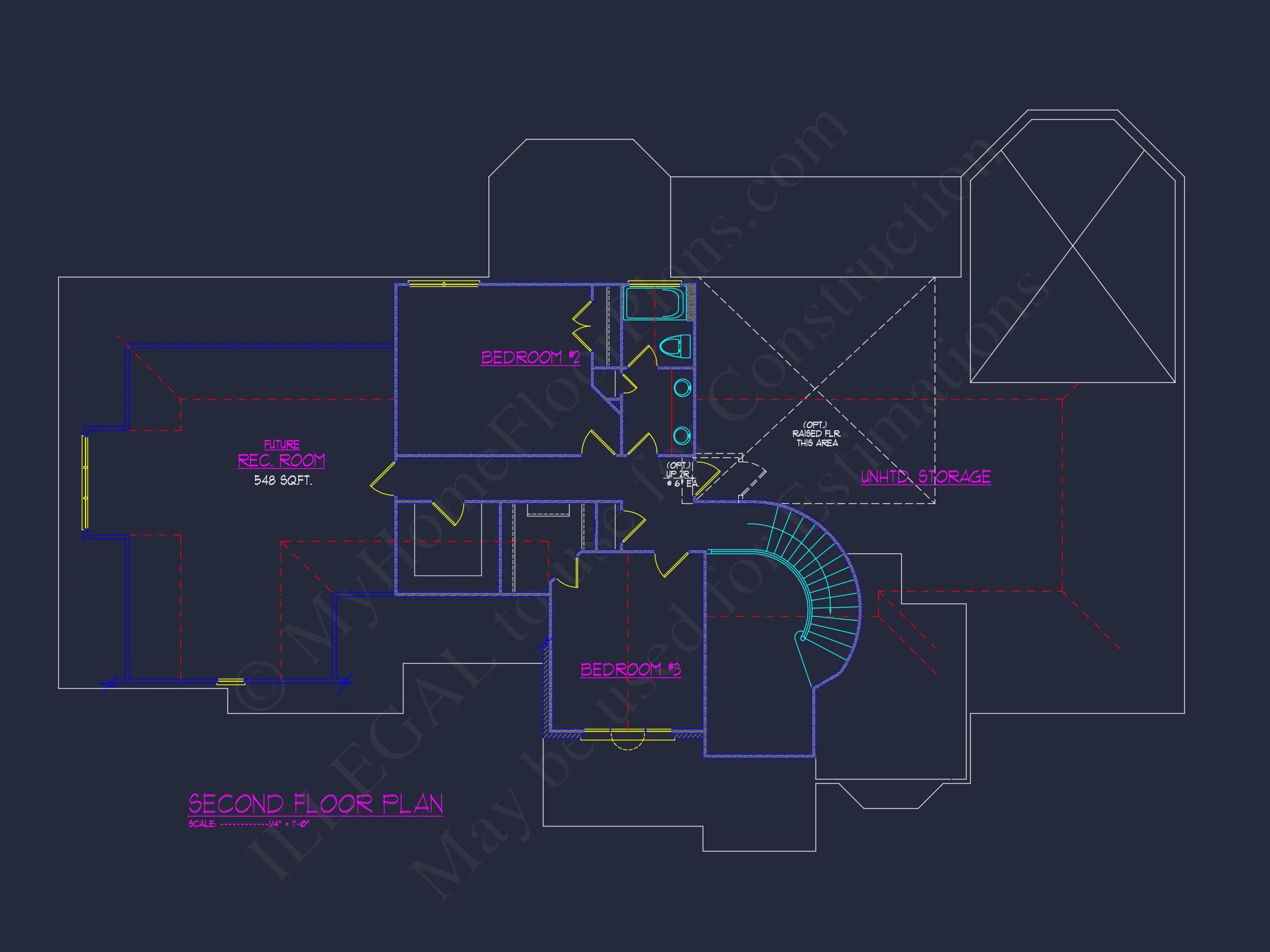 10-1592 HOUSE PLAN - Custom House Plan with Spacious 1.5 Story Floor Plan Design 8 Custom house Plan with Spacious 1.5 Story Floor Plan Design