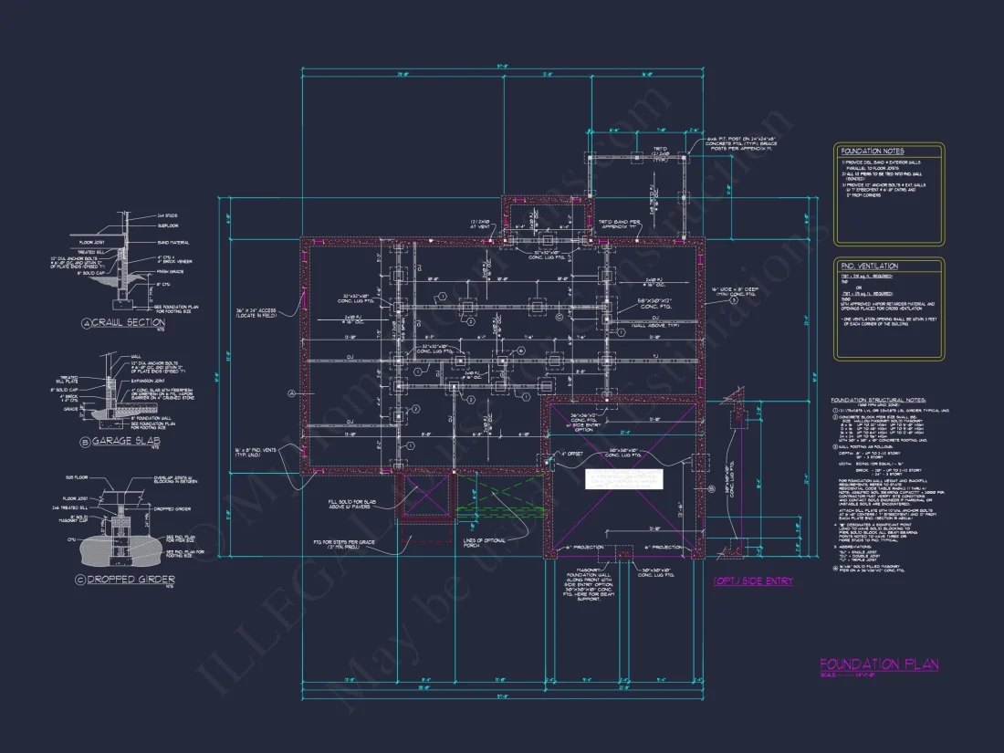 Customizable house Floor Plan with CAD Designs and Blueprint