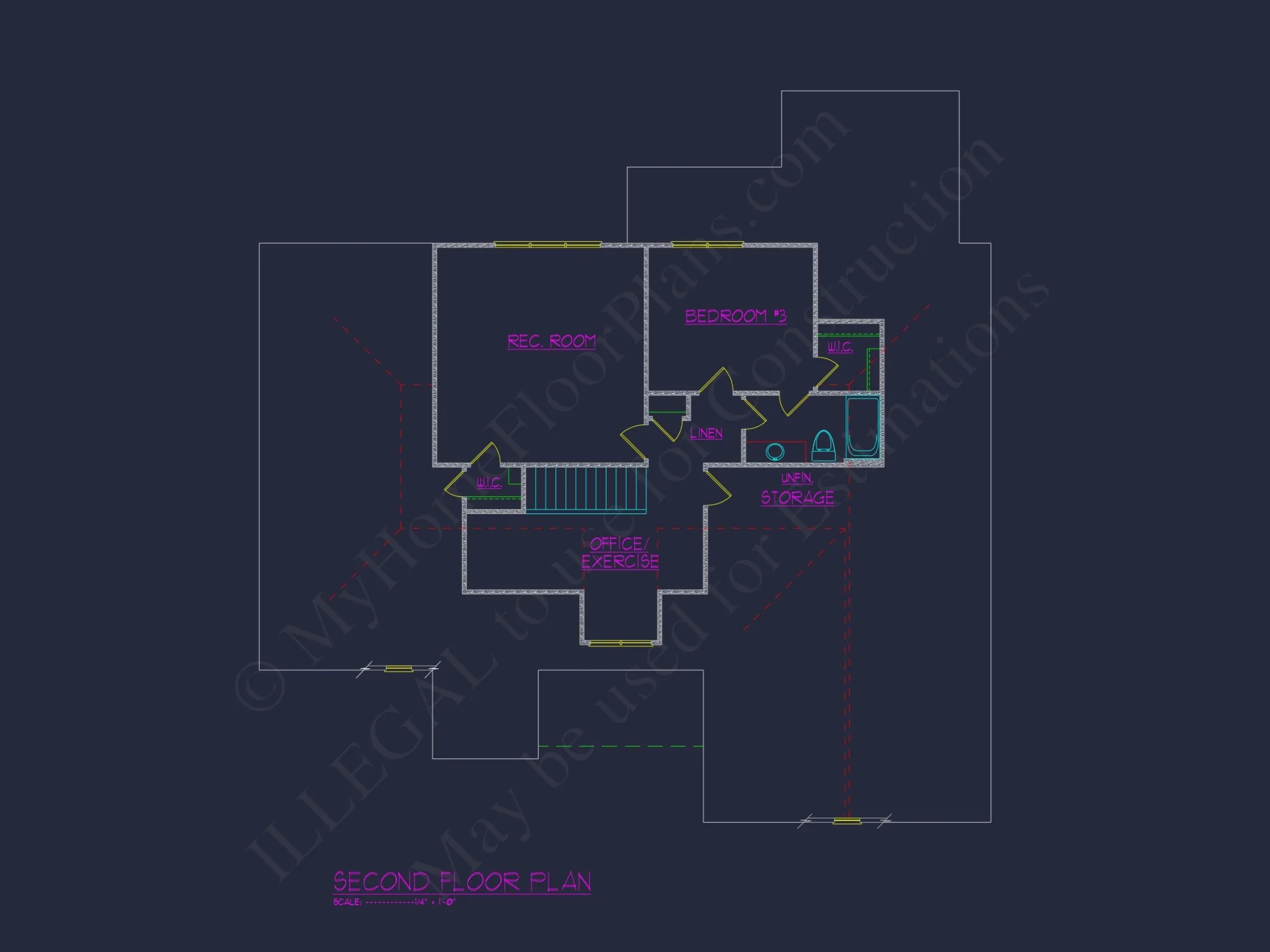 Customizable house Floor Plan with CAD Designs and Blueprint