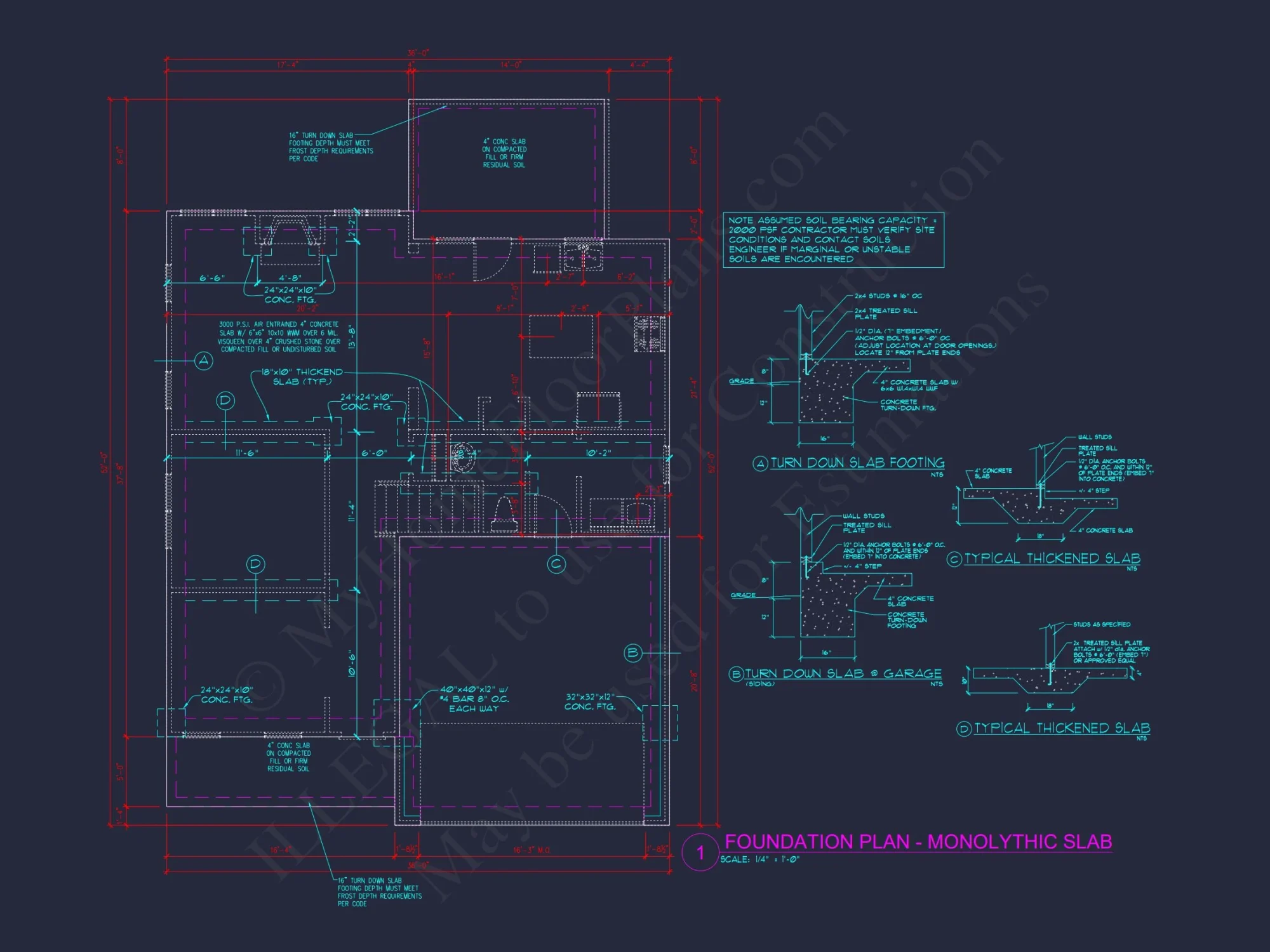 Architectural Floor Plan Designs