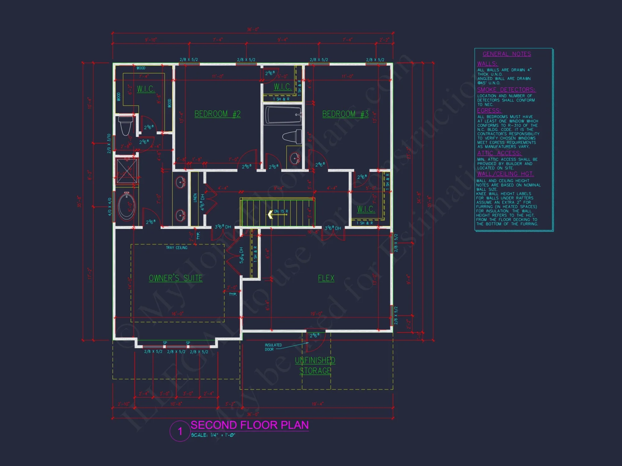 Craftsman house Plan