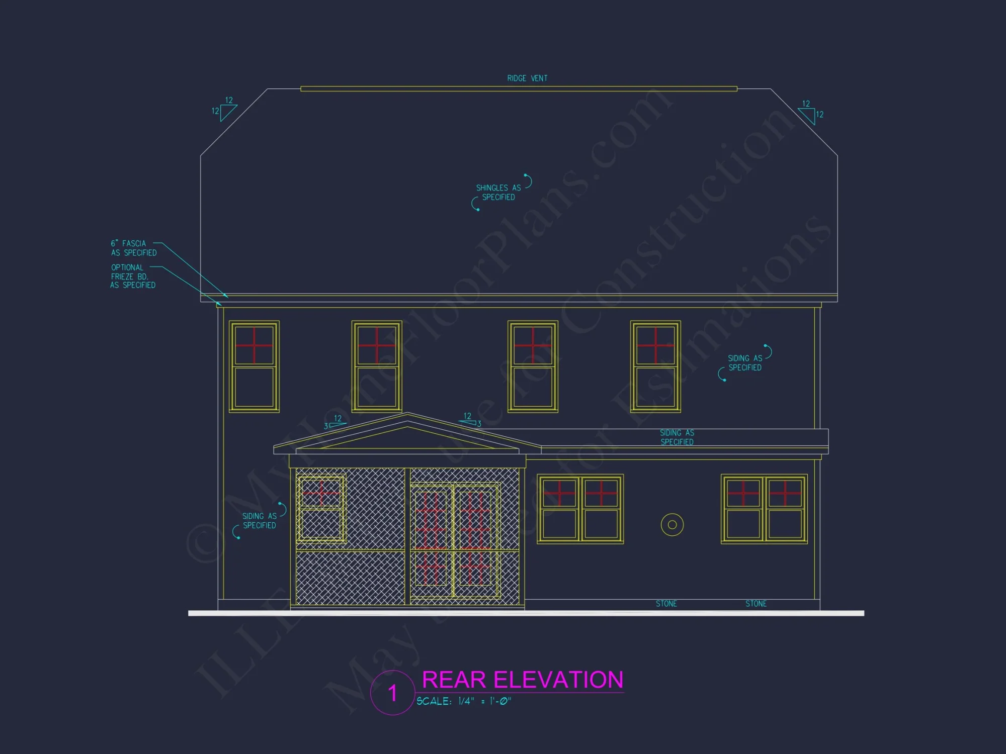 Craftsman house Plan