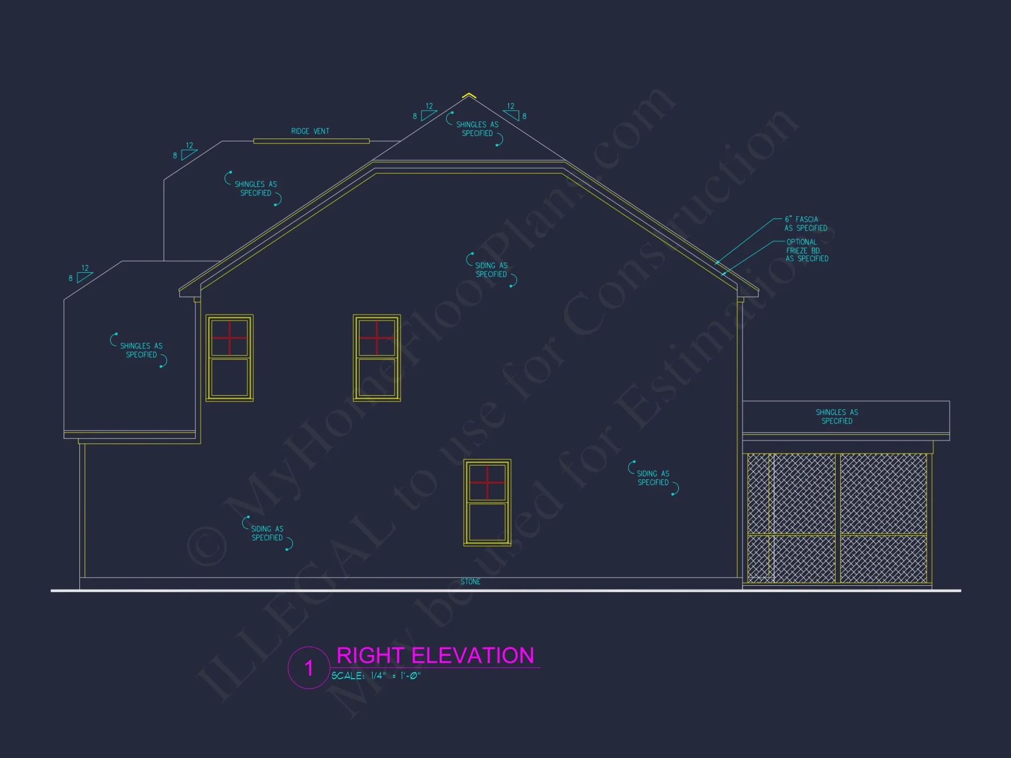 Craftsman house Plan