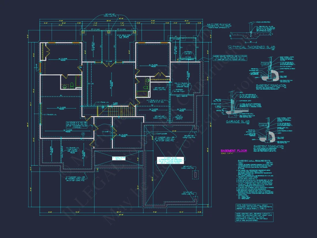 Elegant house Plan with Basement and CAD Designs for Builders