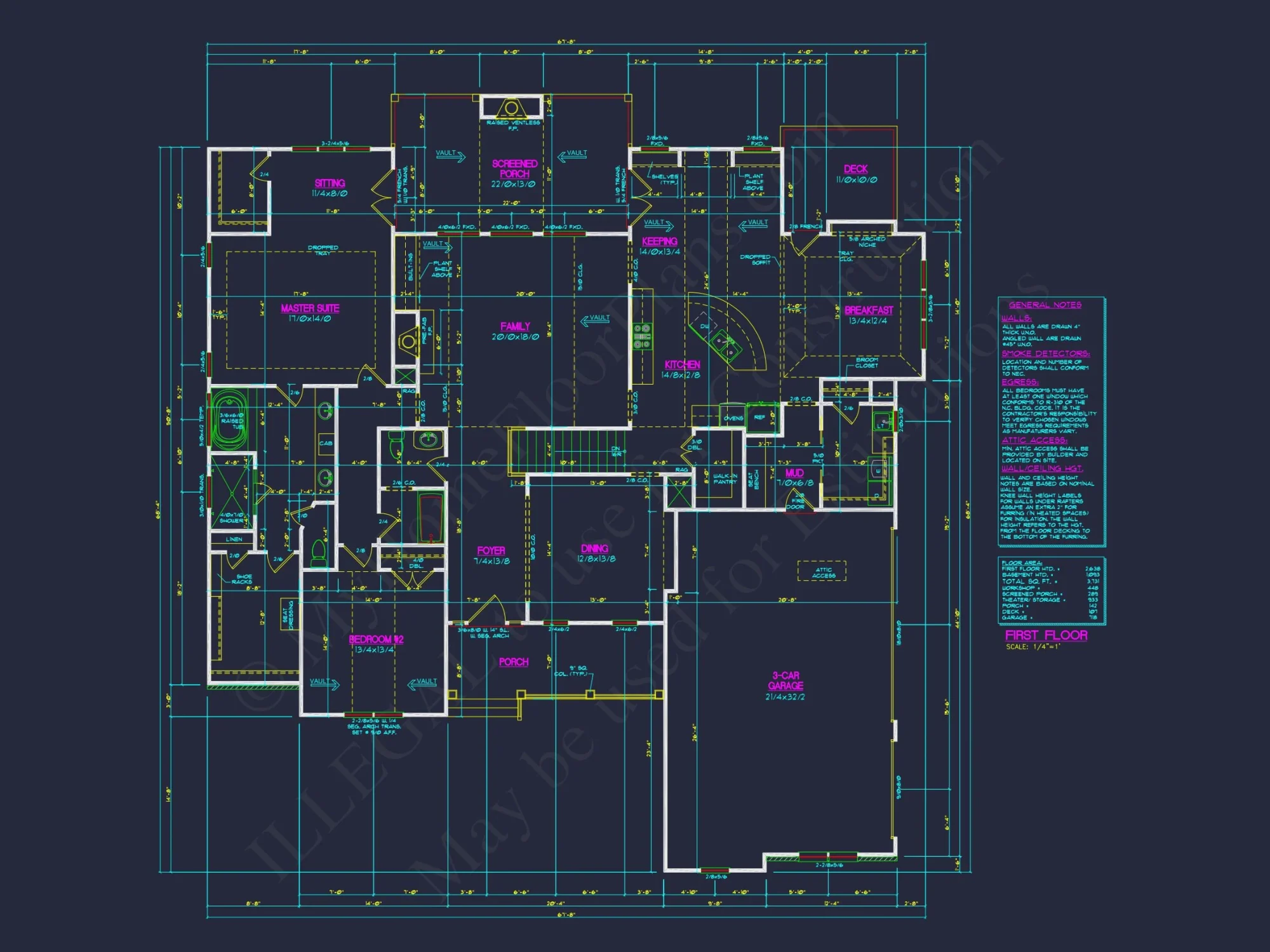 Elegant house Plan with Basement and CAD Designs for Builders