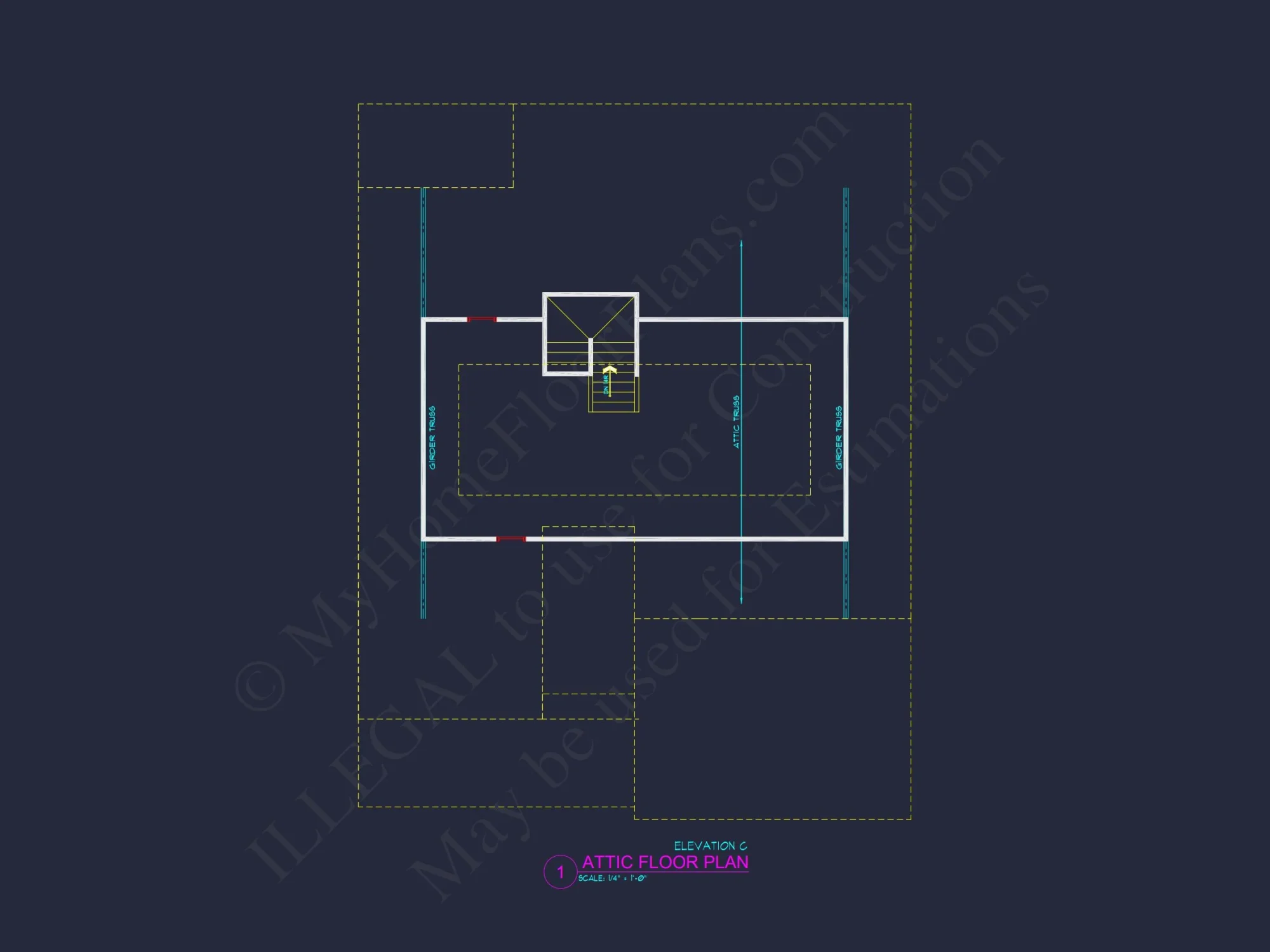 house Plan Blueprint: Large Architecture Designs w/ CAD