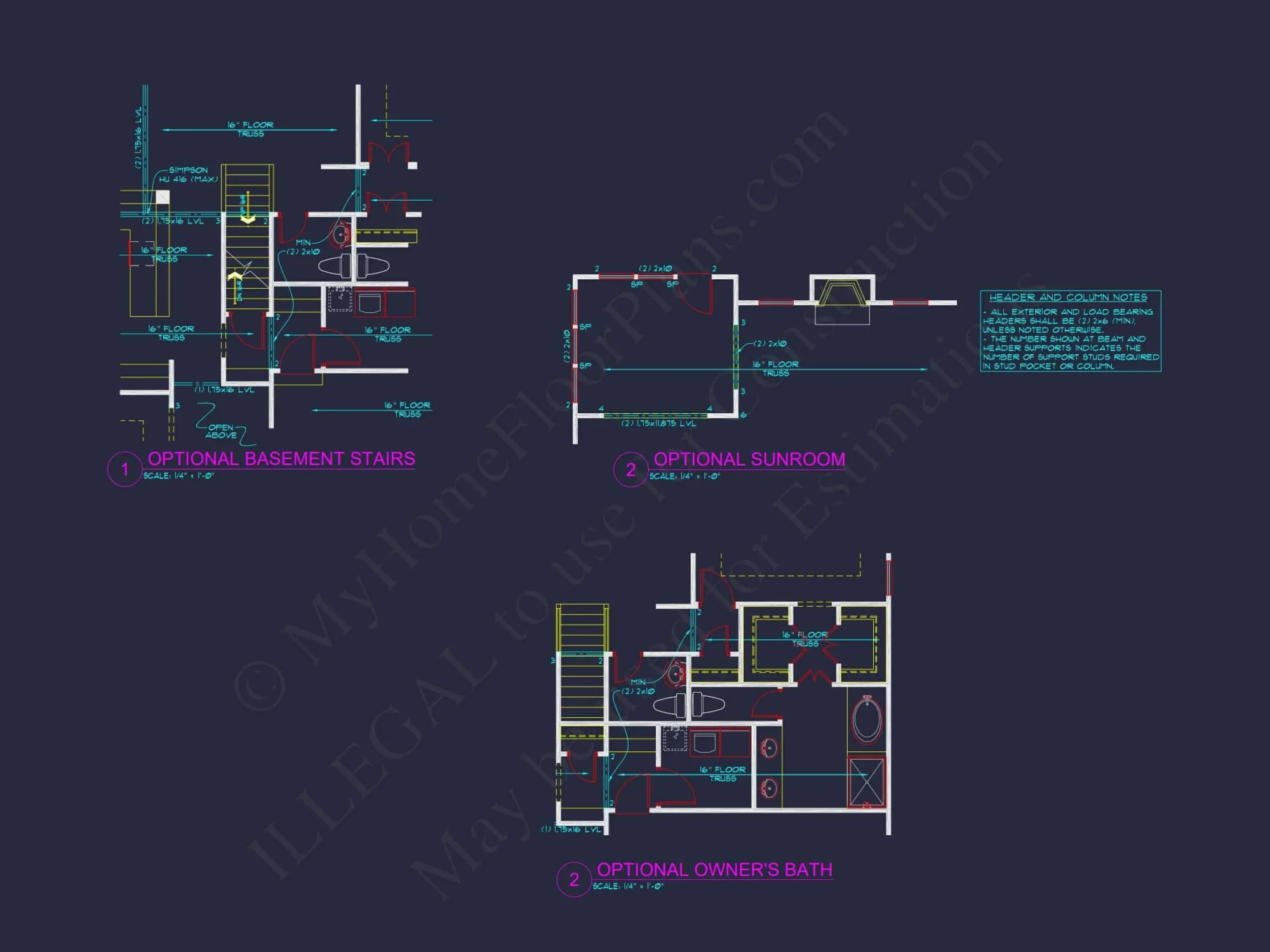 house Plan Blueprint: Large Architecture Designs w/ CAD
