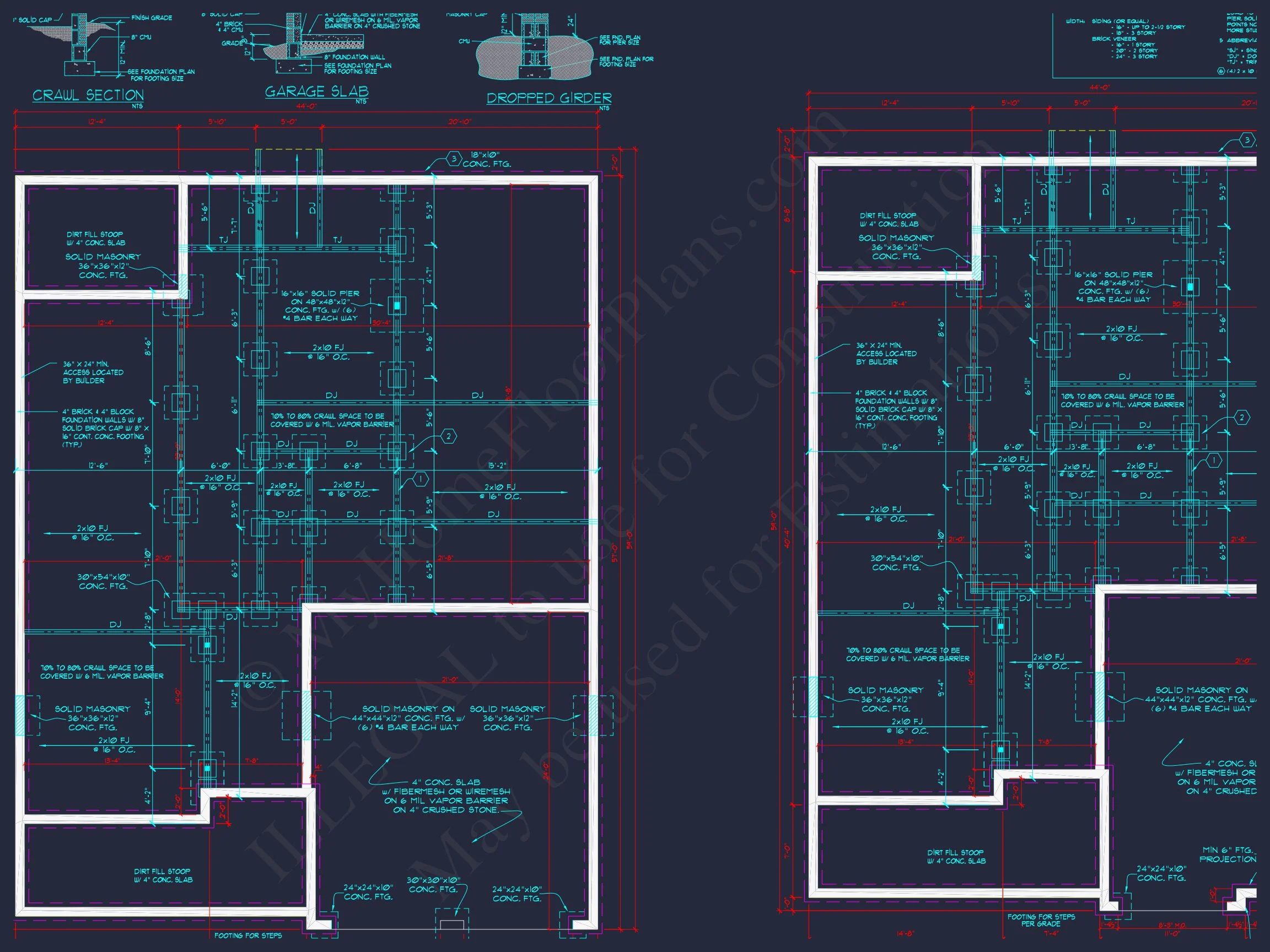 house Plan Blueprint: Large Architecture Designs w/ CAD