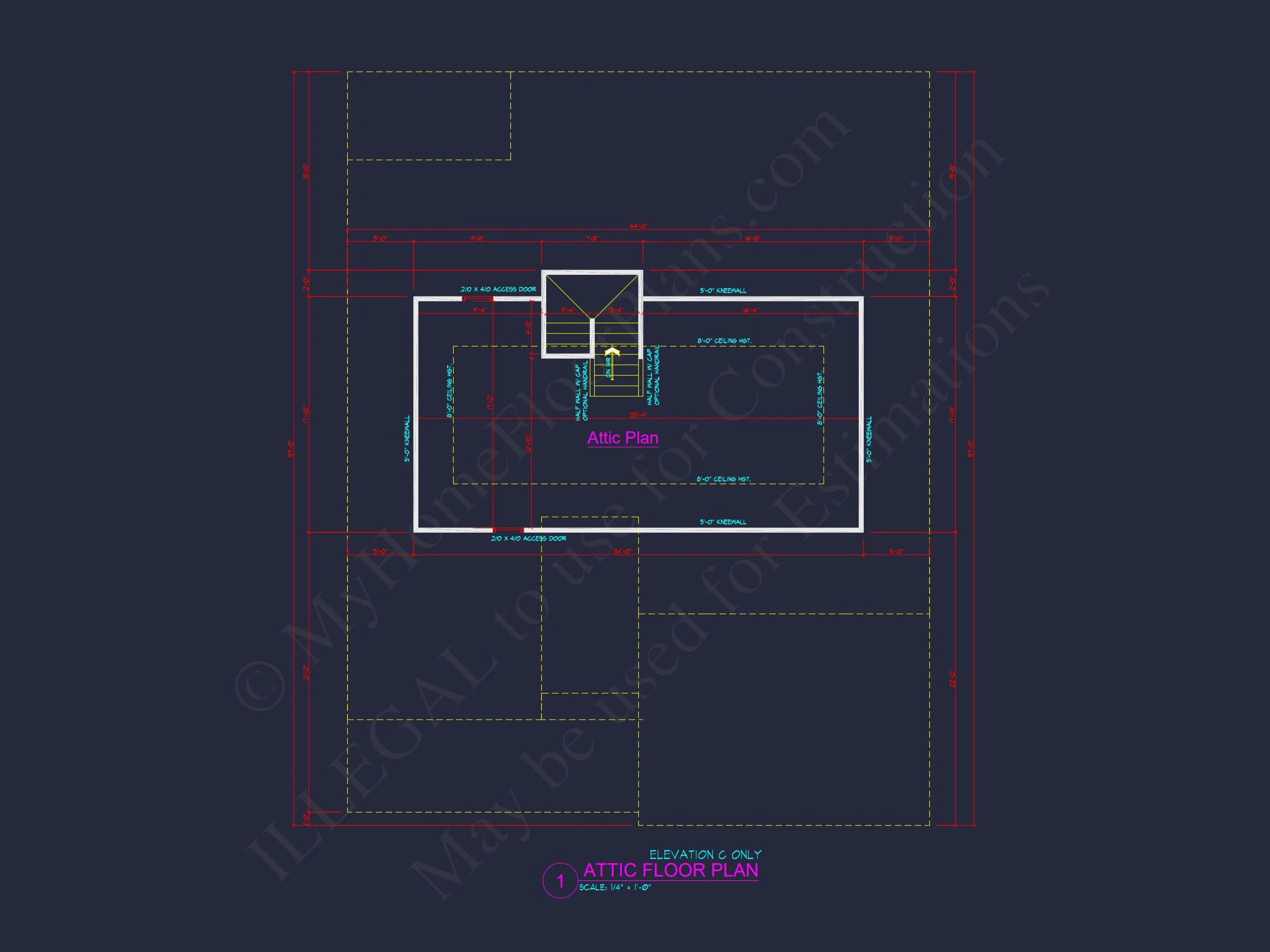 house Plan Blueprint: Large Architecture Designs w/ CAD
