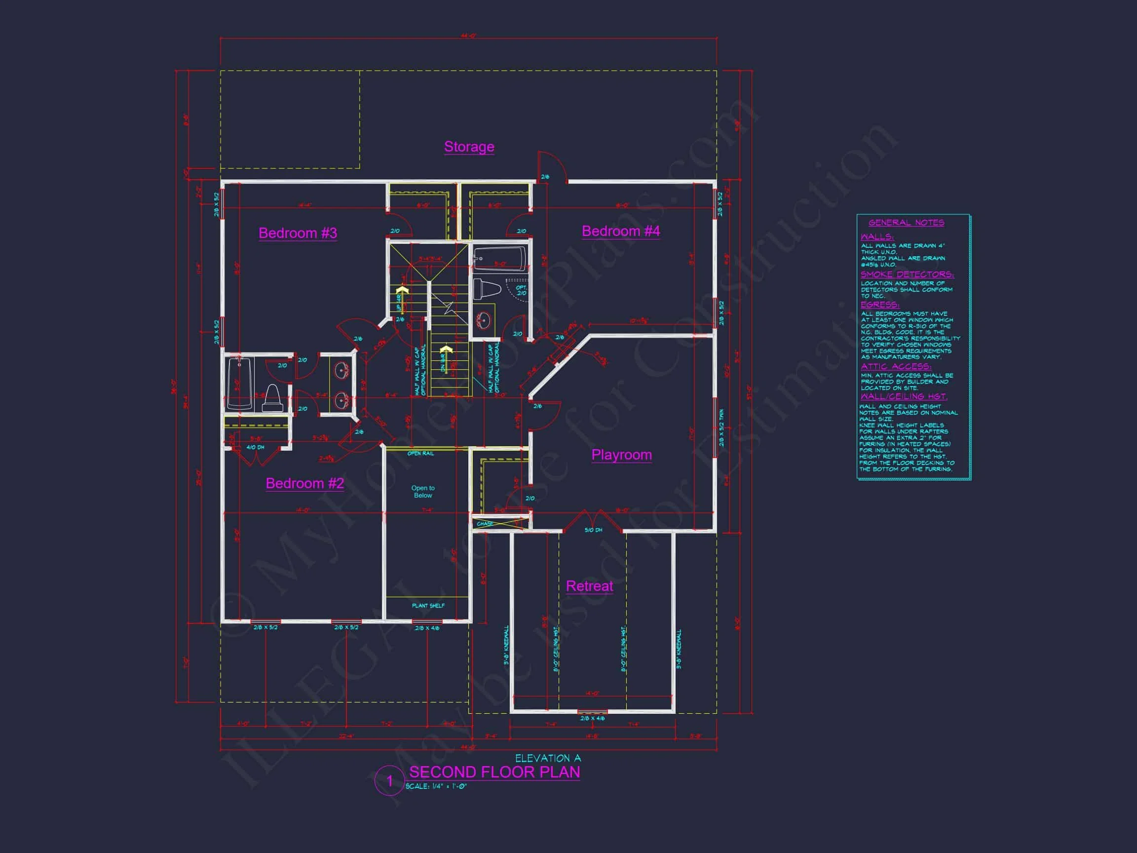 house Plan Blueprint: Large Architecture Designs w/ CAD