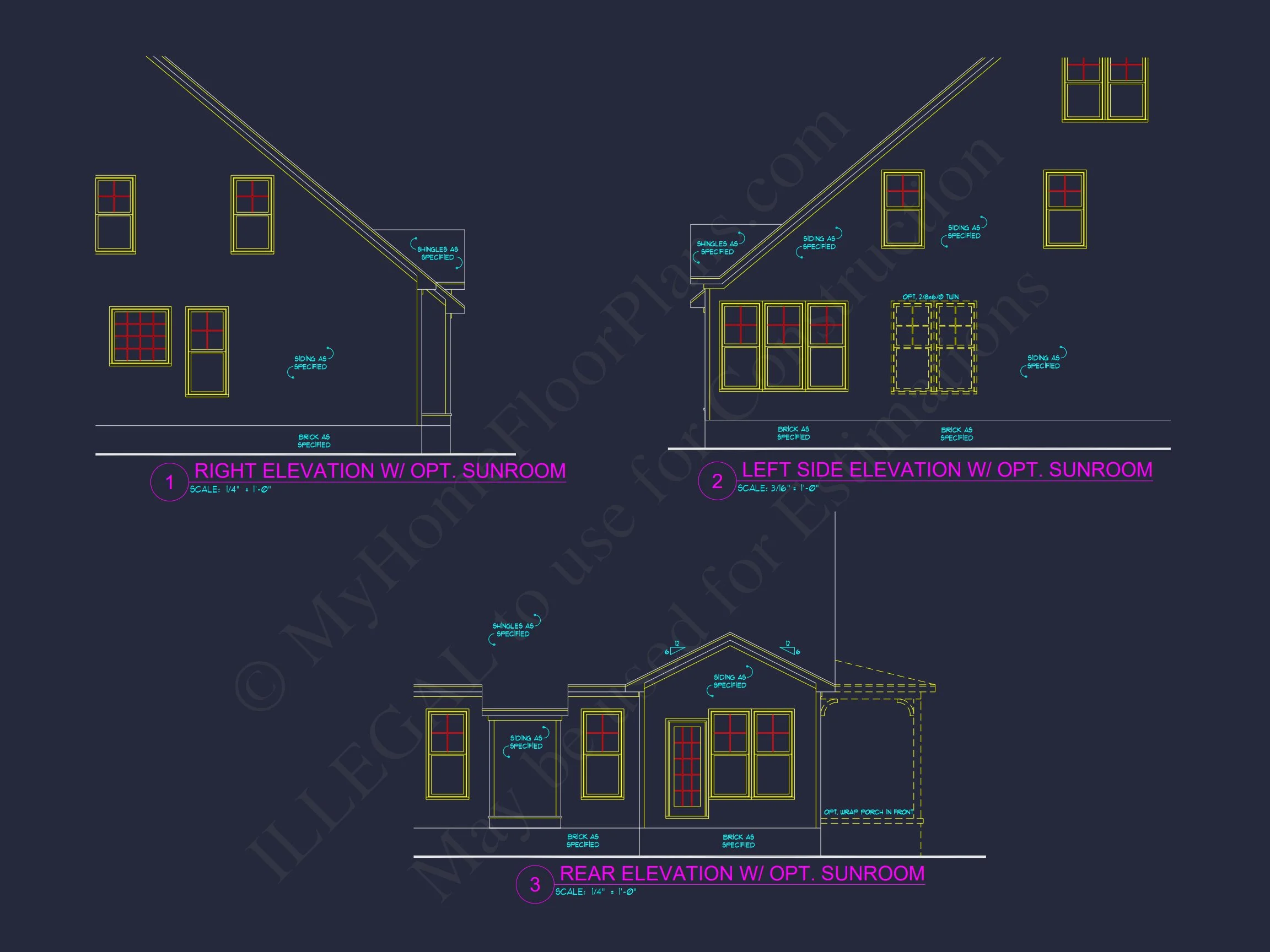 house Plan Blueprint: Large Architecture Designs w/ CAD