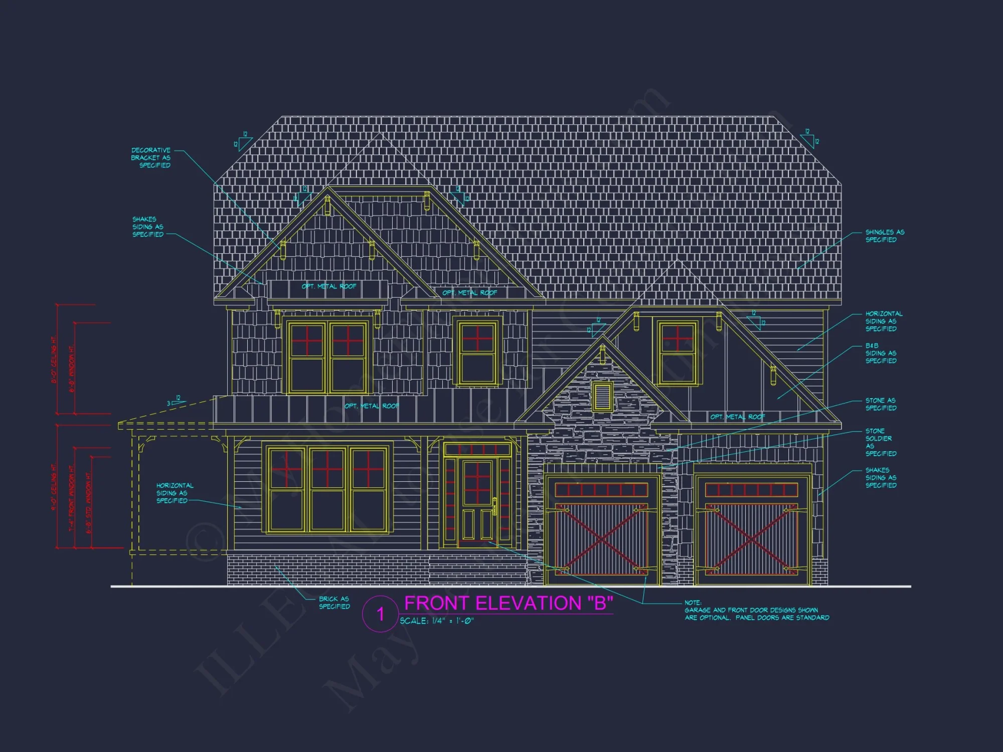 house Plan Blueprint: Large Architecture Designs w/ CAD