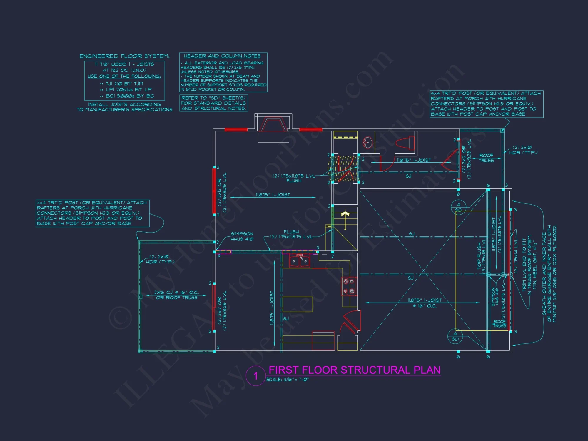 Modern Suburban house Plan with Spacious Floor Design