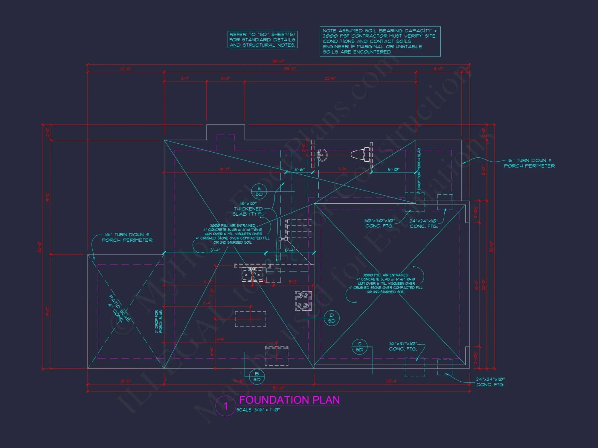 Modern Suburban house Plan with Spacious Floor Design