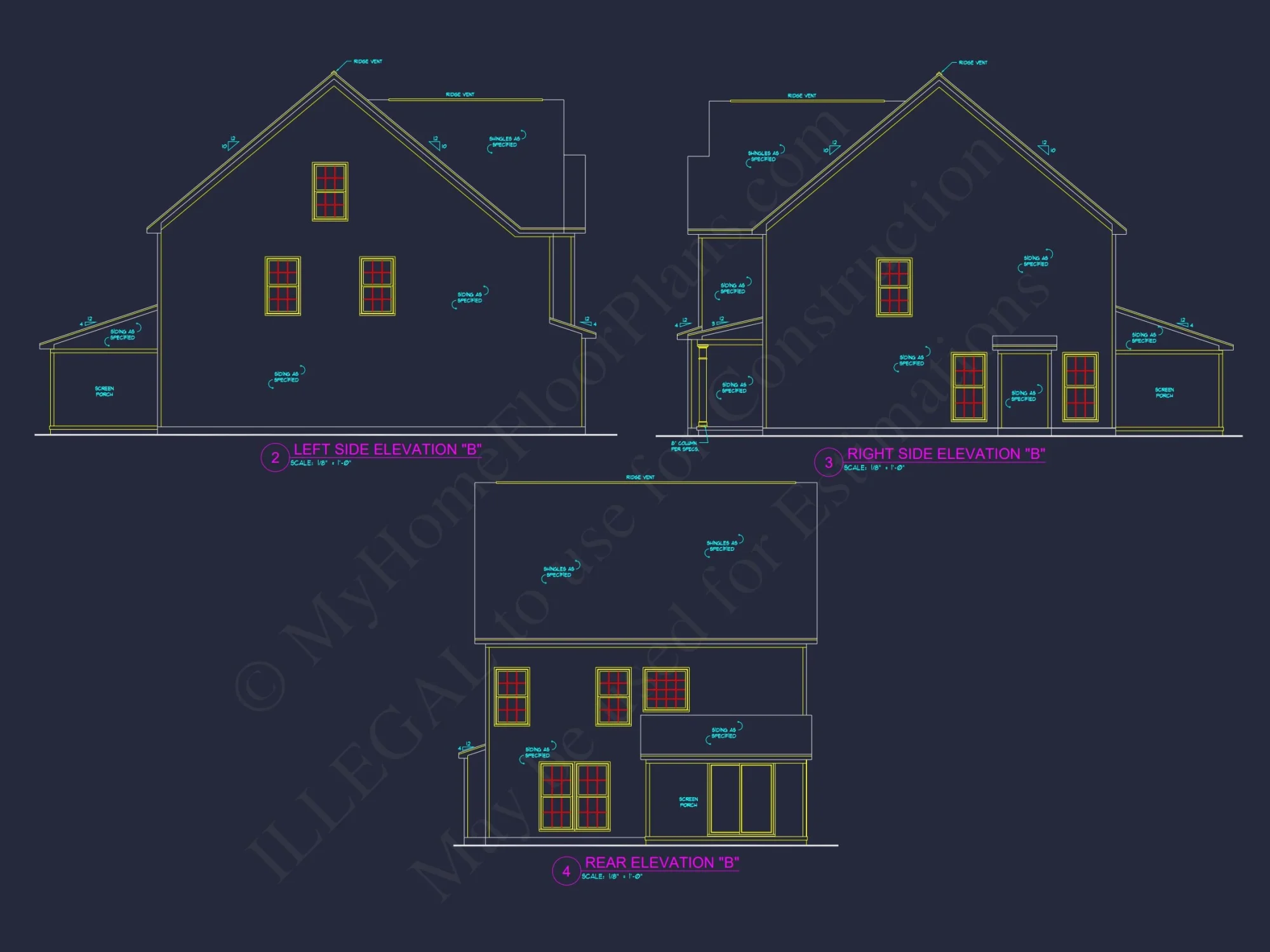 Modern Suburban house Plan with Spacious Floor Design