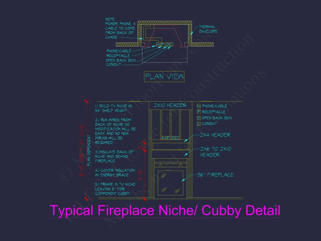 Modern Craftsman house Plan & CAD Architecture Blueprint