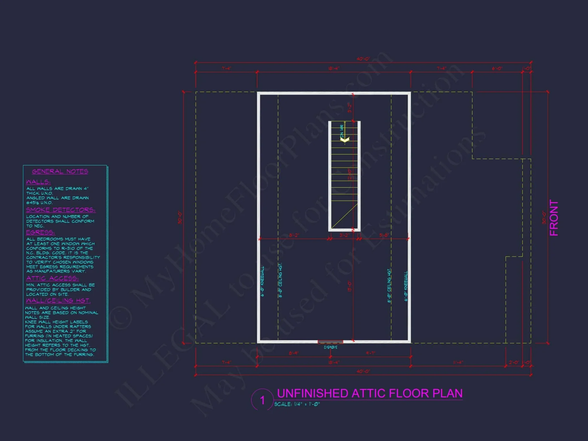 Modern Craftsman house Plan & CAD Architecture Blueprint