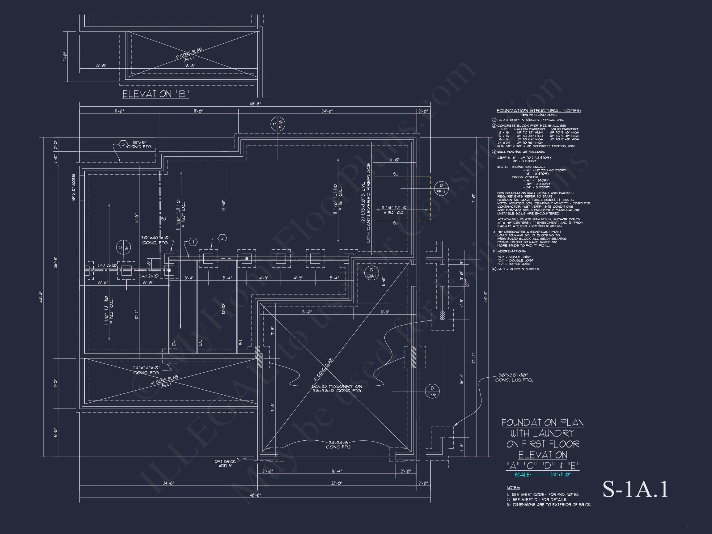 Modern Craftsman house Plan with Spacious Floor Design and CAD Blueprint