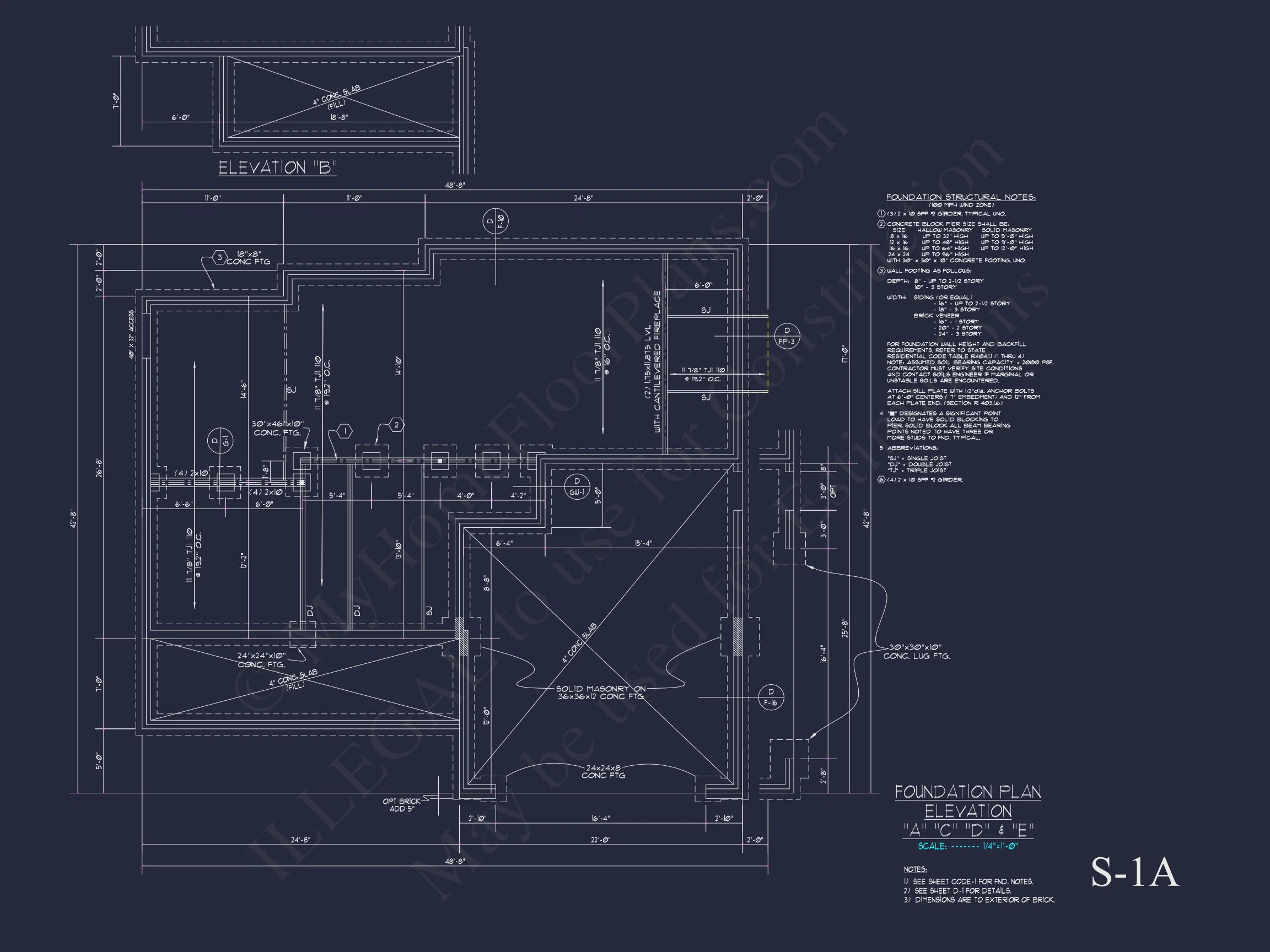 Modern Craftsman house Plan with Spacious Floor Design and CAD Blueprint