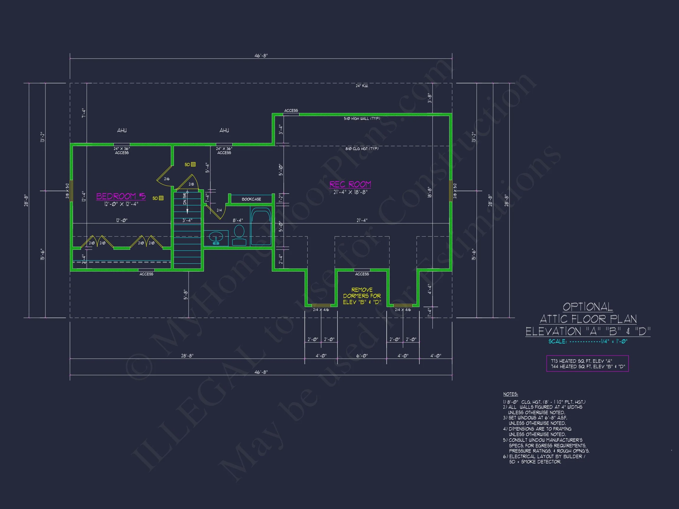 Modern Craftsman house Plan with Spacious Floor Design and CAD Blueprint