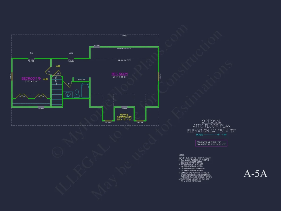 Modern Craftsman house Plan with Spacious Floor Design and CAD Blueprint